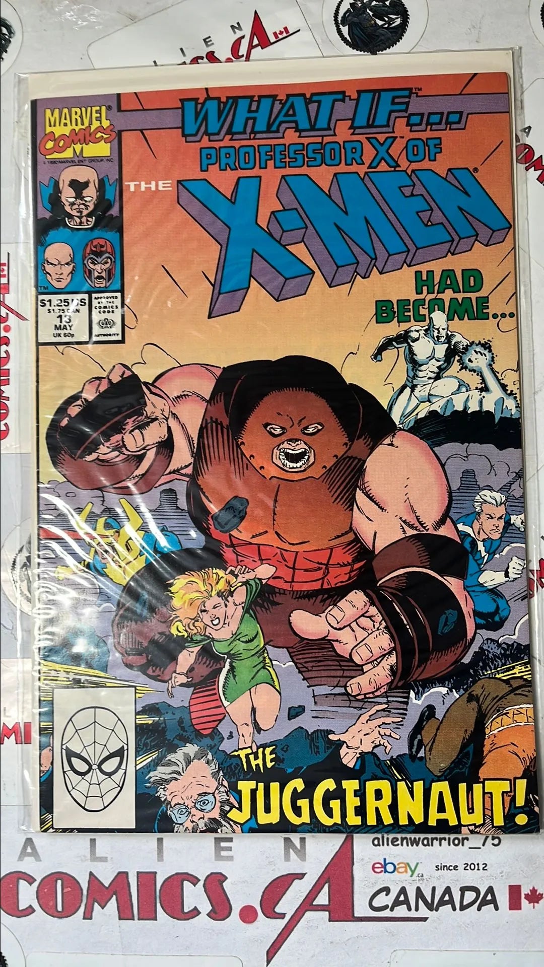 What ...If? (#13 Professor X of the X-men Had Become The Juggernaut? Direct Edition VF+)