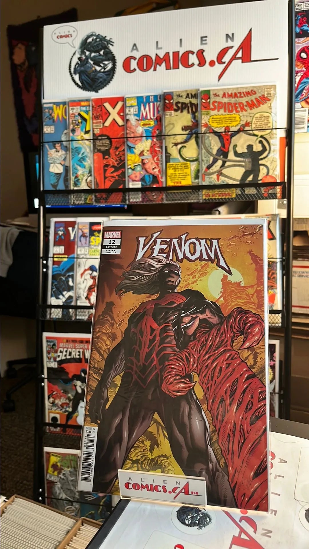 Venom (#12 LGY212 Venomworld Ryan Stegman Variant NM)