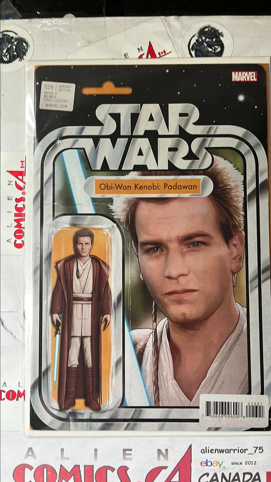 Star Wars (Action Figure Variant #26 Obi-Wan Kenobi: Padawan NM)