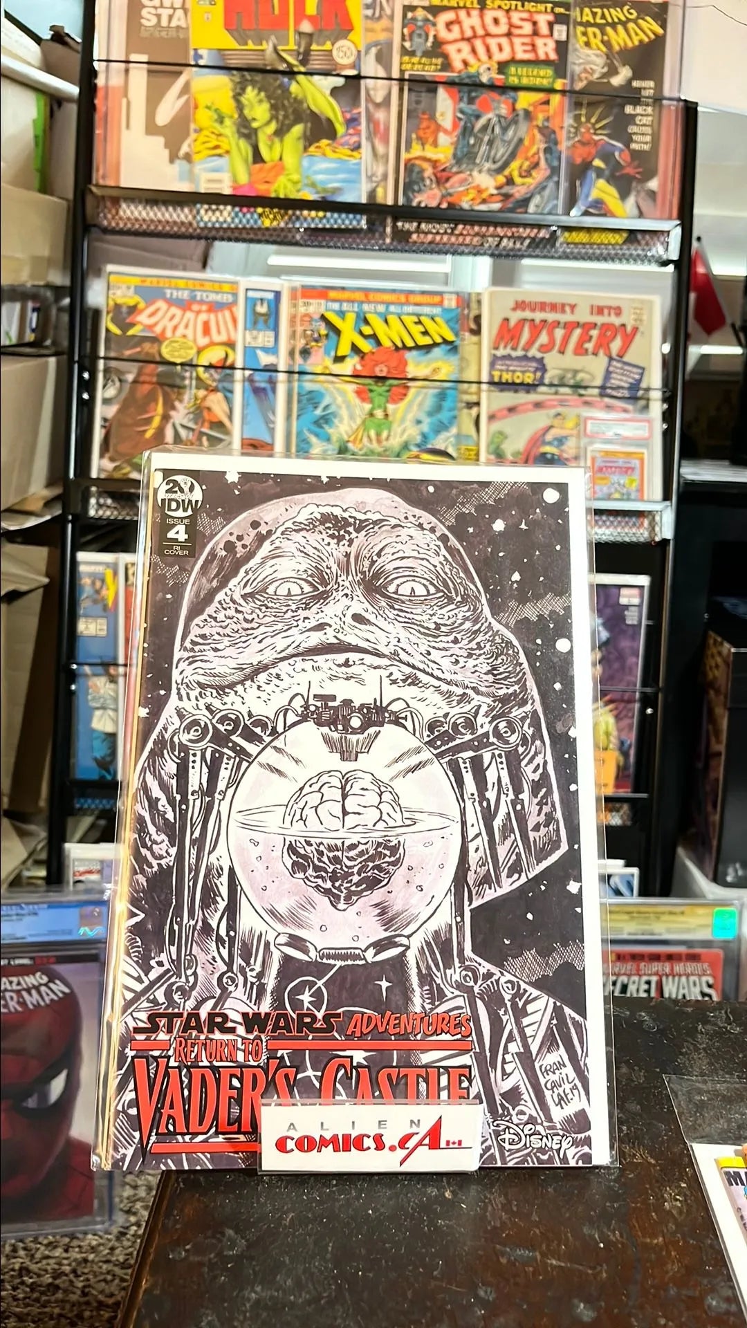Return to Vader's Castle (#4R Retail Incentive Francavilla Variant NM)