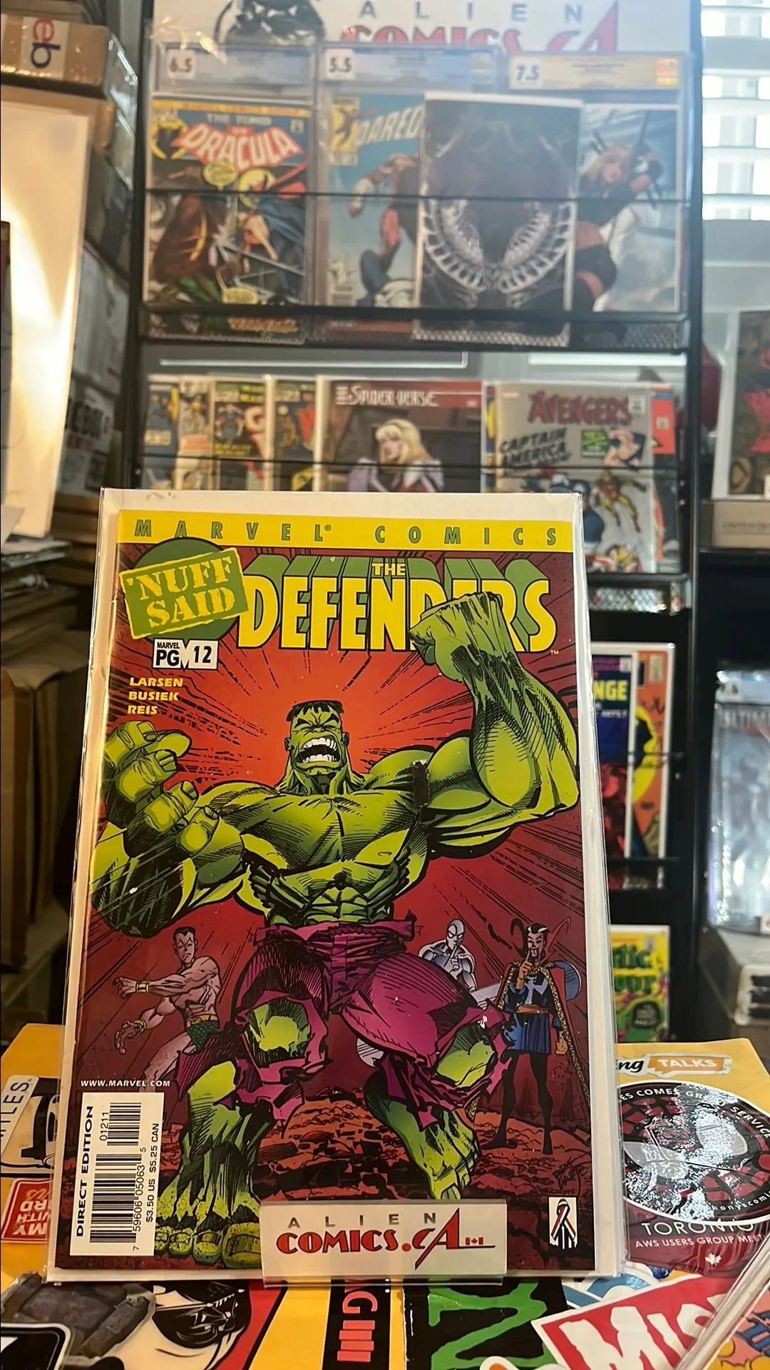 Defenders (#12 Larson Cover Art NM)