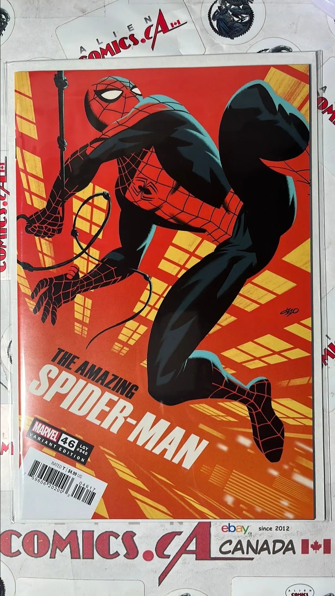 Amazing Spider-man (#46 LGY940 Marvel 2024 Michael Cho 1:25 Variant NM)