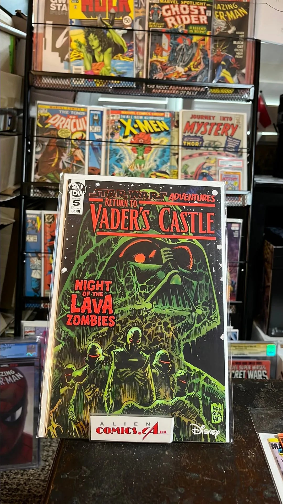 Return to Vader's Castle (#5A Cover A Franca Variant NM)