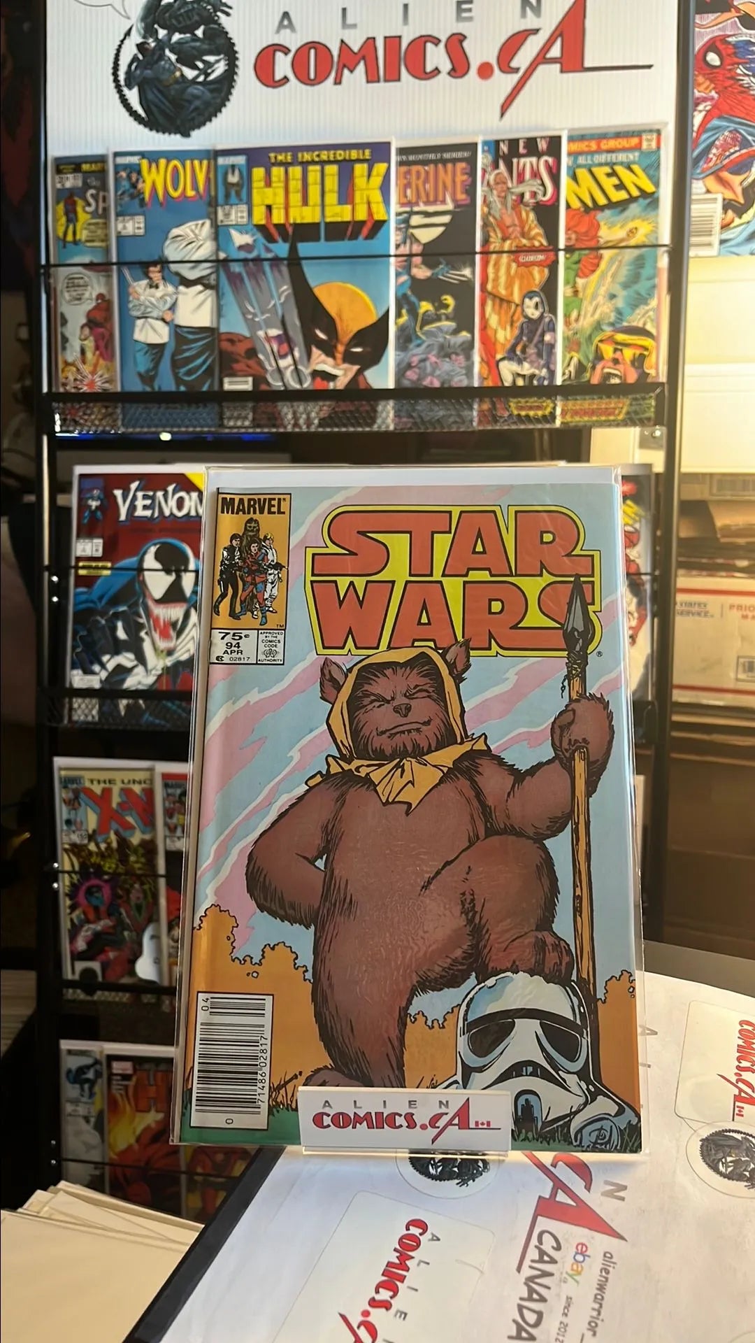 Star Wars (Marvel 1977 75¢ Canadian Price Variant #94 VF)