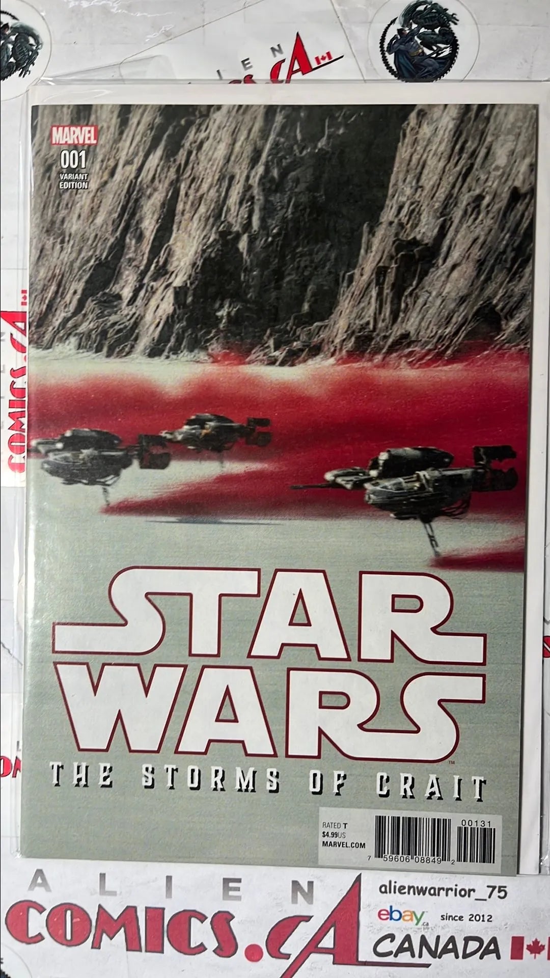 Storms of Crait (One-Shot Movie Variant NM)