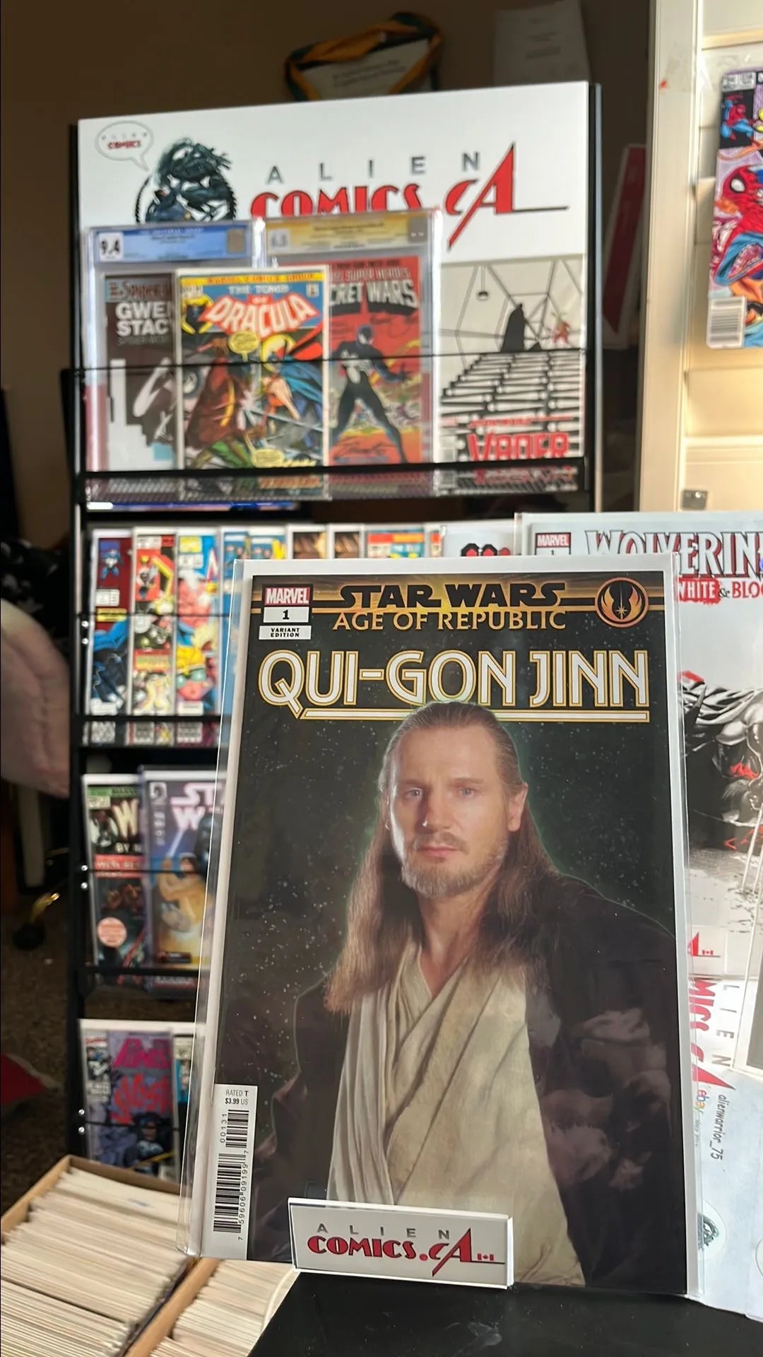 Age of Republic (#1M Qui-Gon Jinn Movie Variant NM)