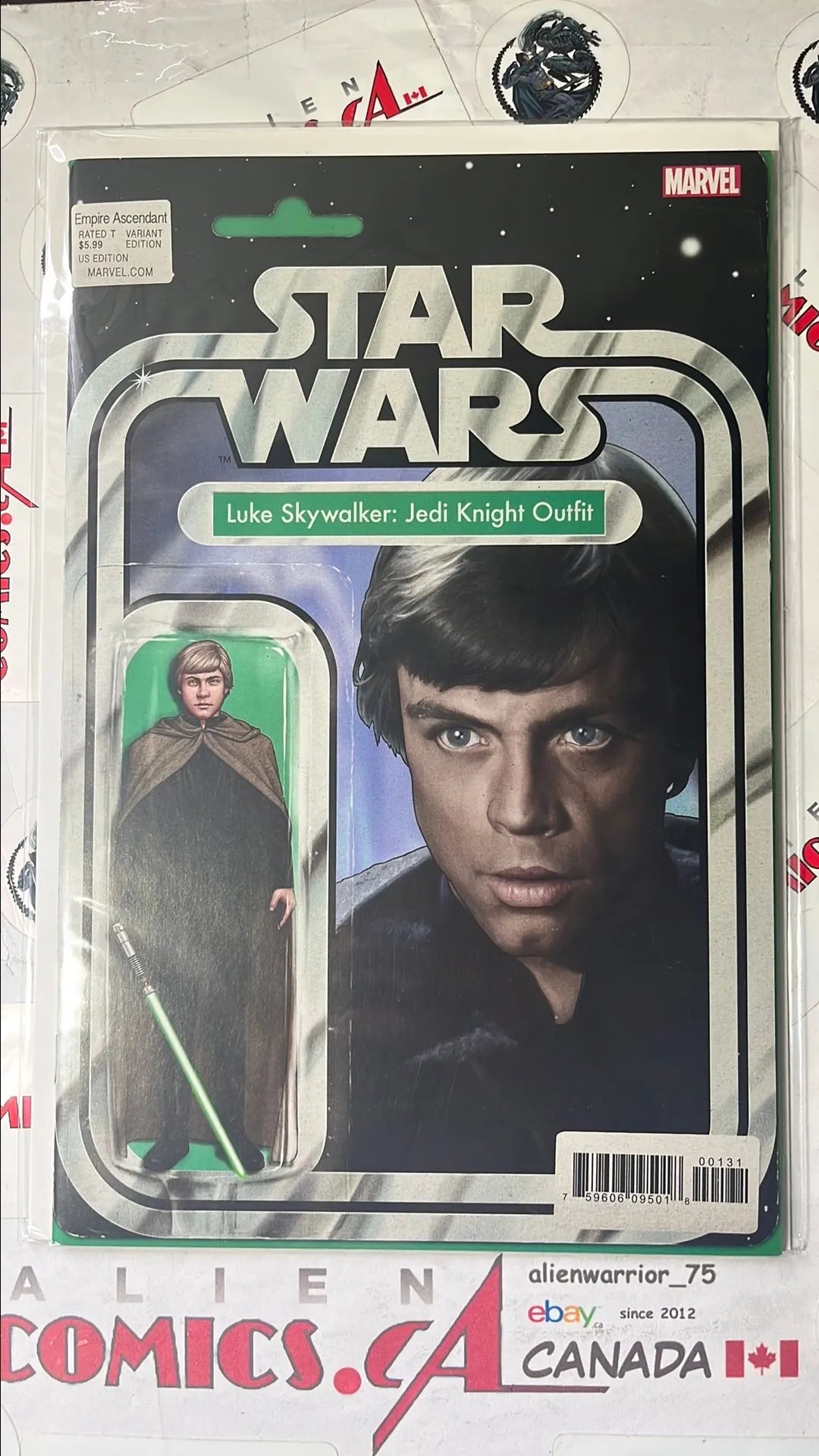 Empire: Ascendant (Action Figure Variant #1 Luke Skywalker: Jedi Knight Outfit NM)