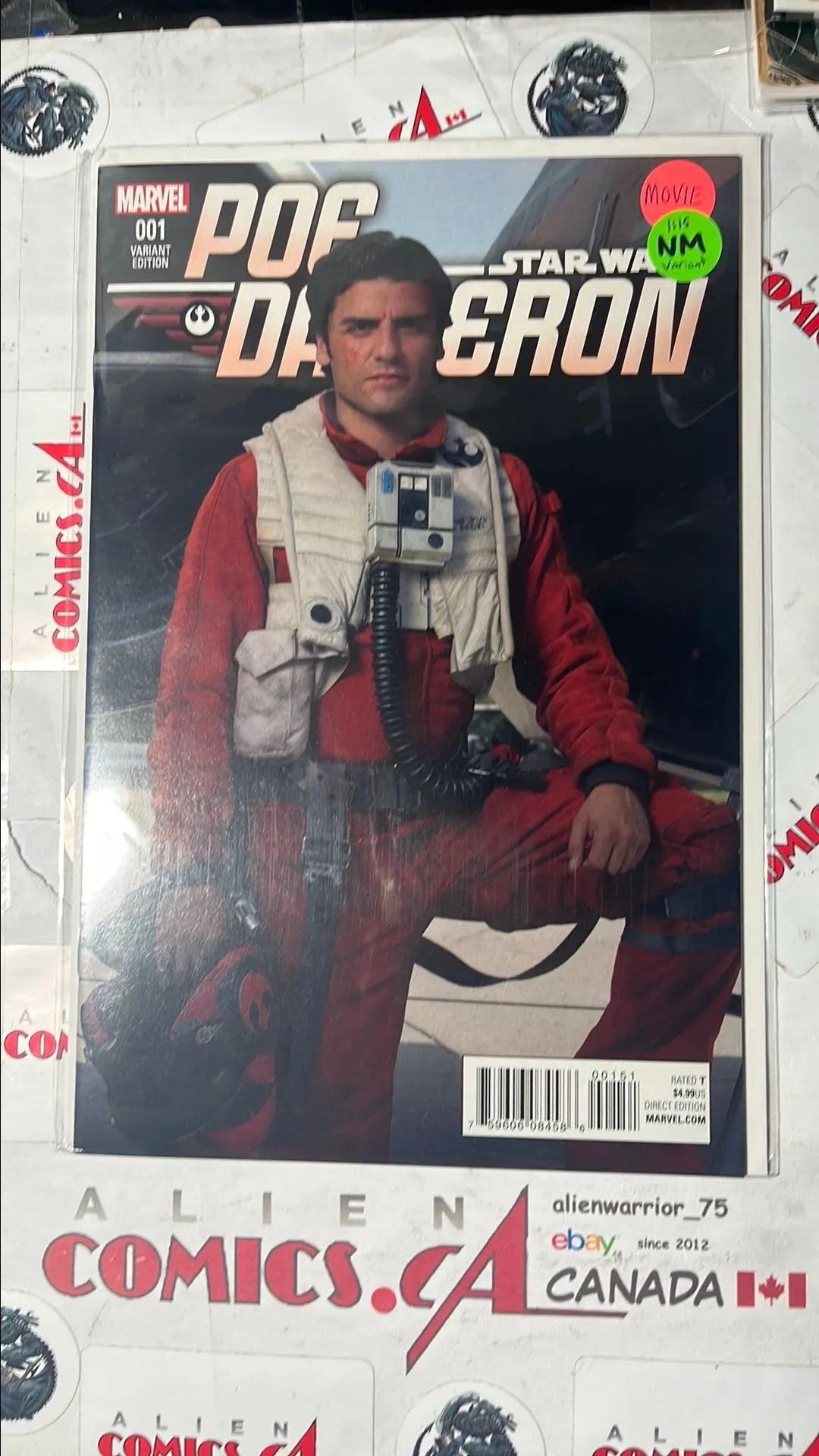 Poe Dameron (#1M Movie 1:15 Variant NM)