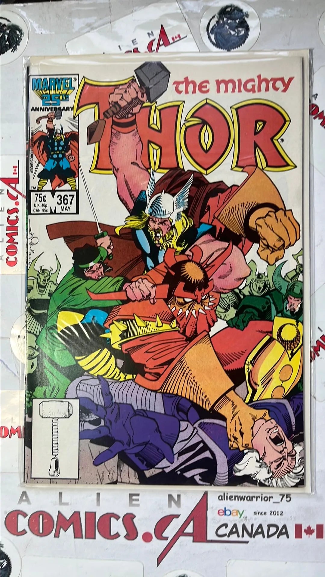 Mighty Thor (#367 Direct Edition VF)