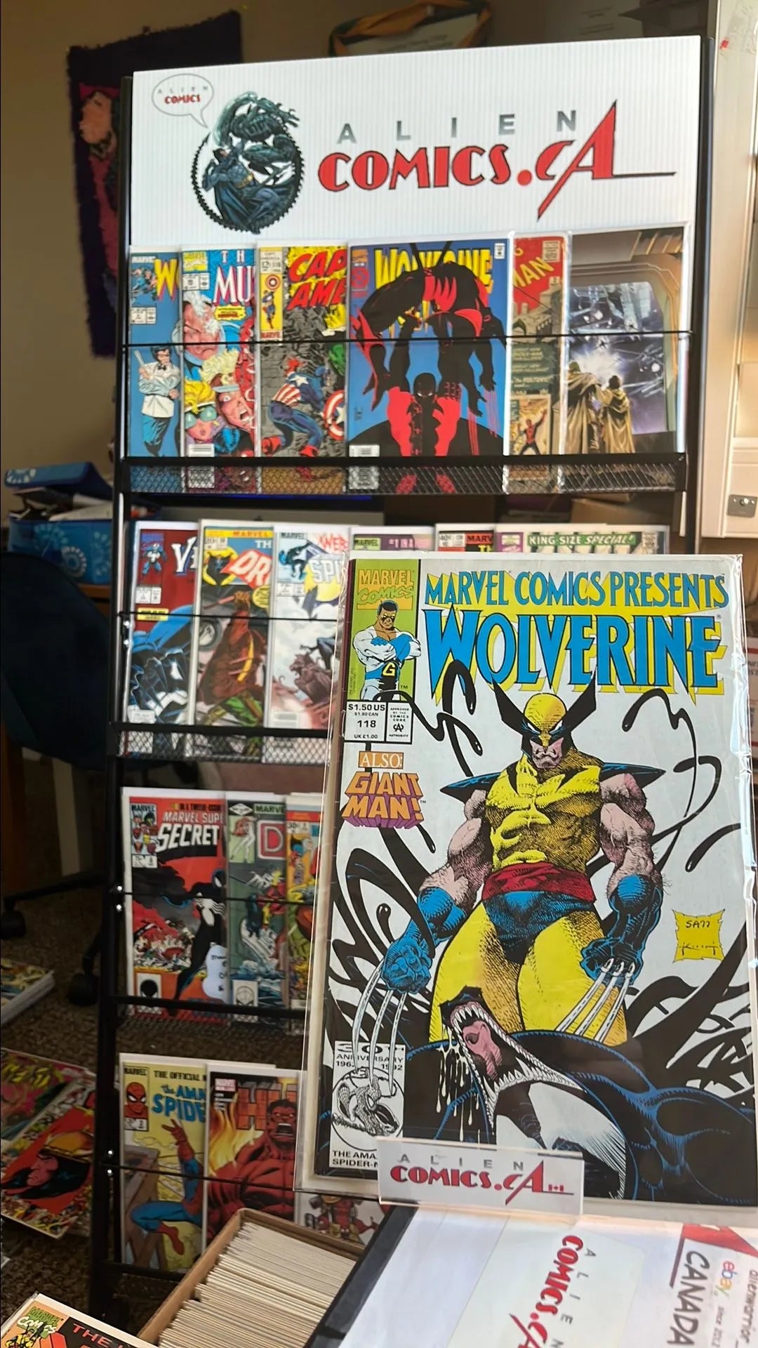 Marvel Comics Presents: Wolverine (#118 Venom app. Flipbook Ghost Rider/Iron Fist VG)