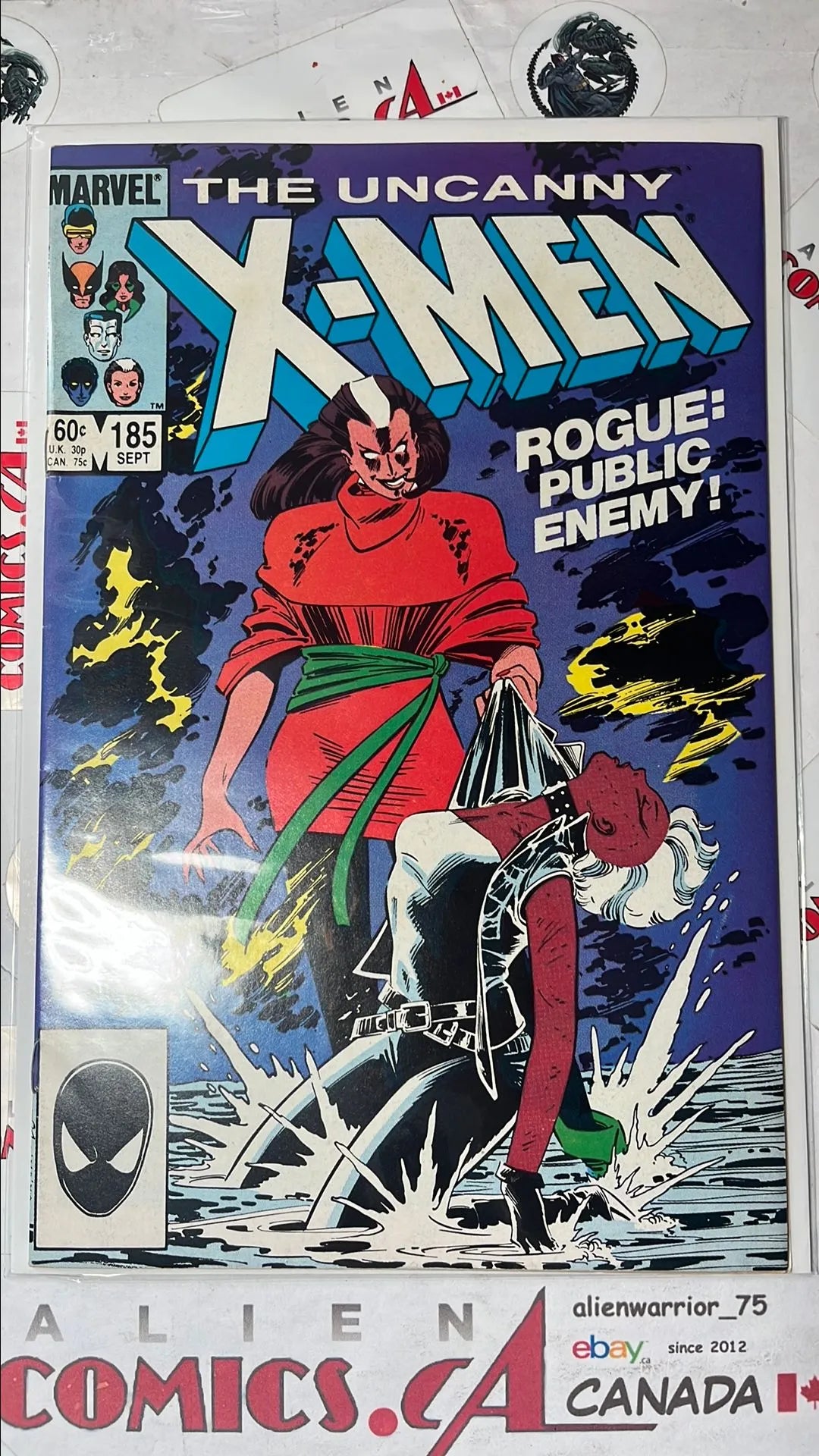 Uncanny X-men (#185 Direct Edition Storm stripped of her powers until X-men 228 VF)