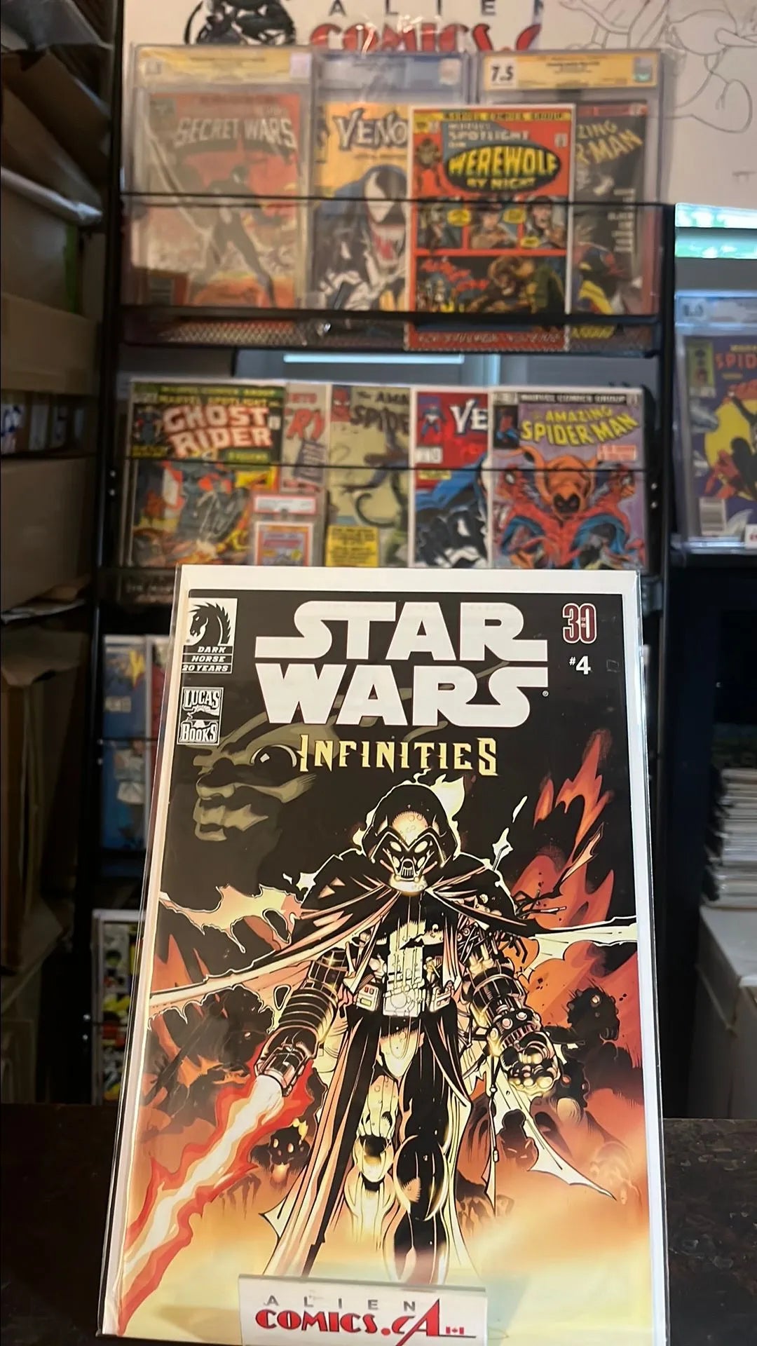 Infinities (#4H Hasbro ComicPack Variant The Empire Strikes Back VF)
