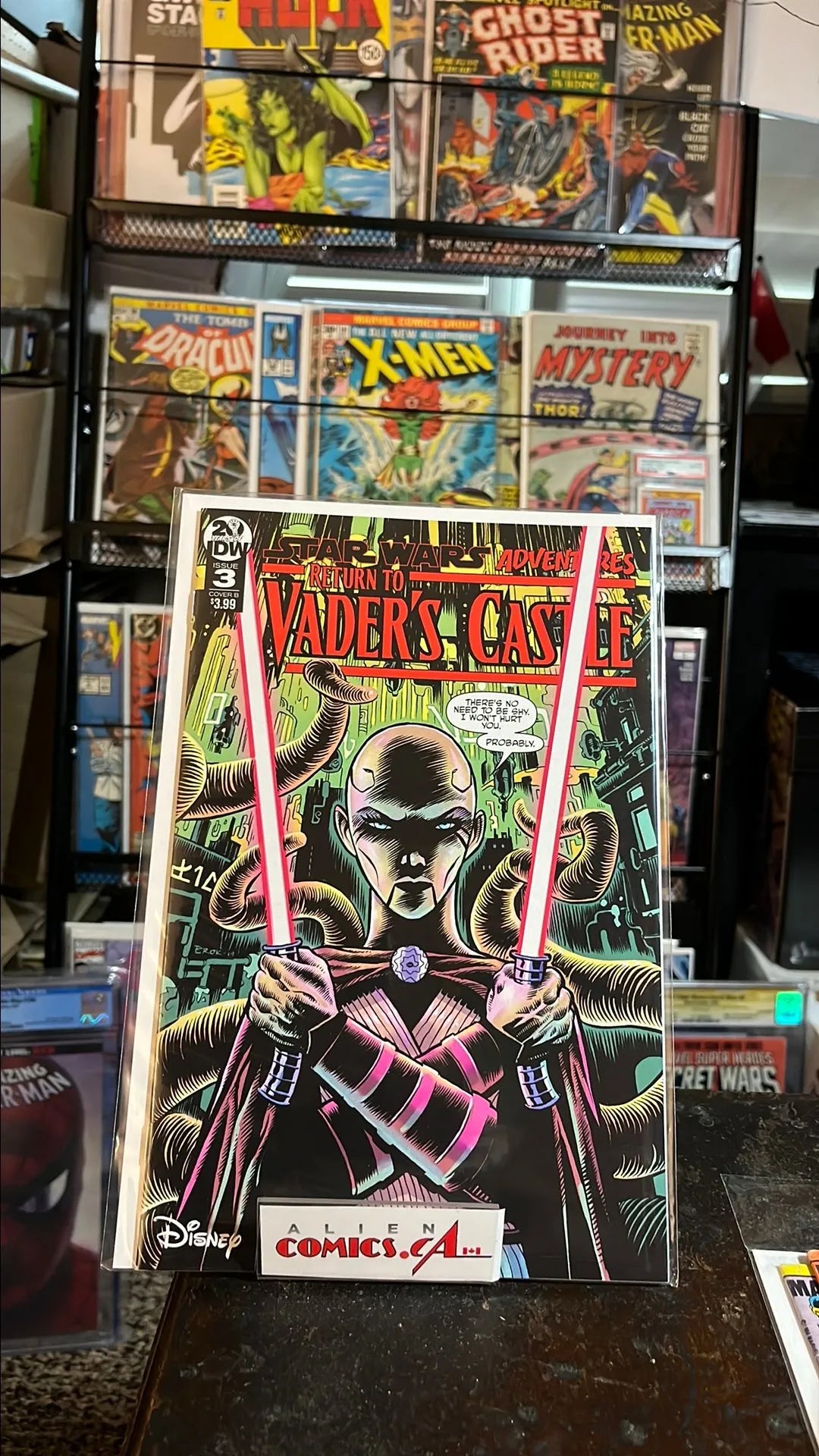 Return to Vader's Castle (#3B Broken Variant NM)