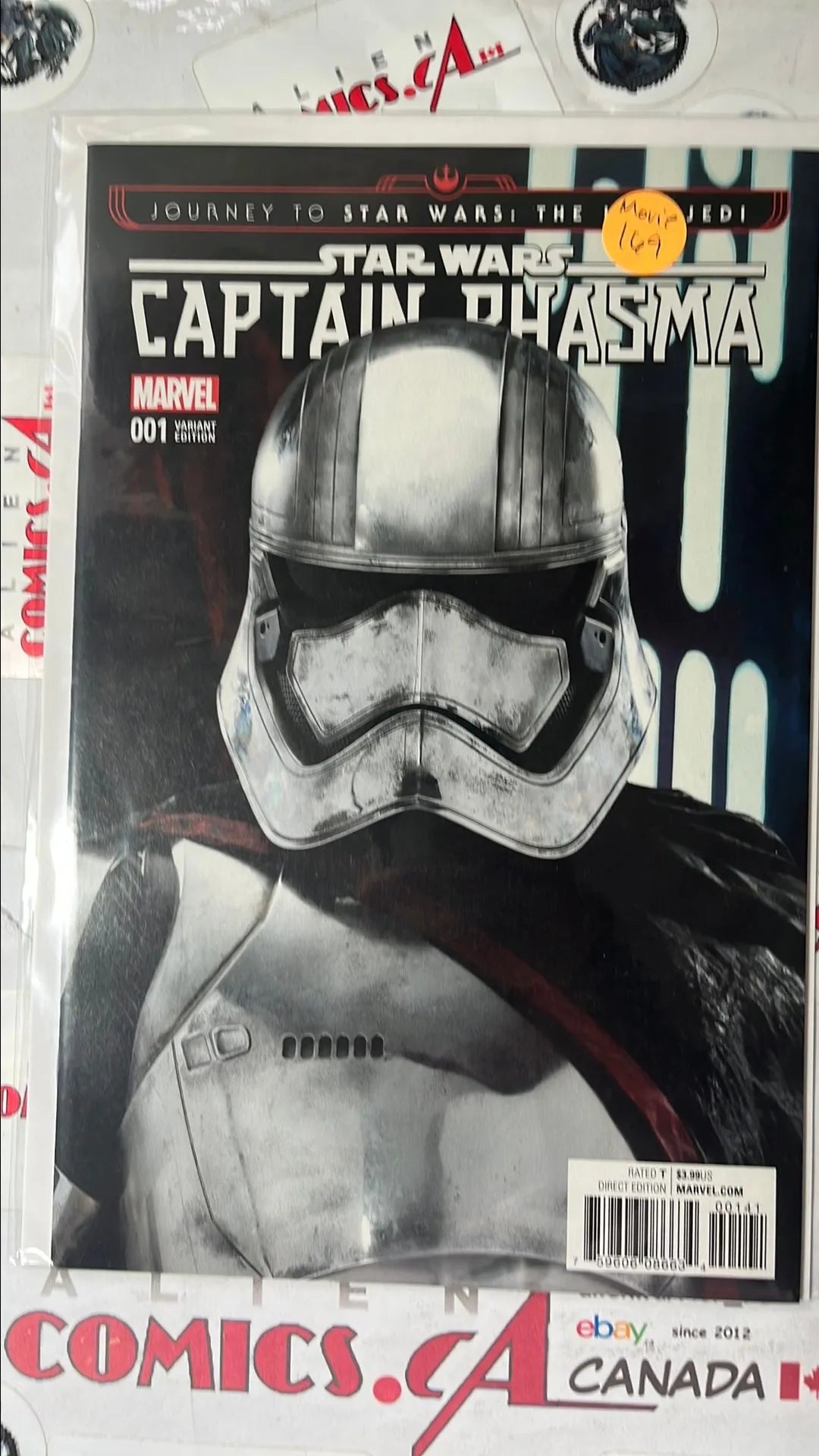 Journey to Episode VIII: The Last Jedi: Captain Phasma (#1M Movie 1:15 Variant NM)