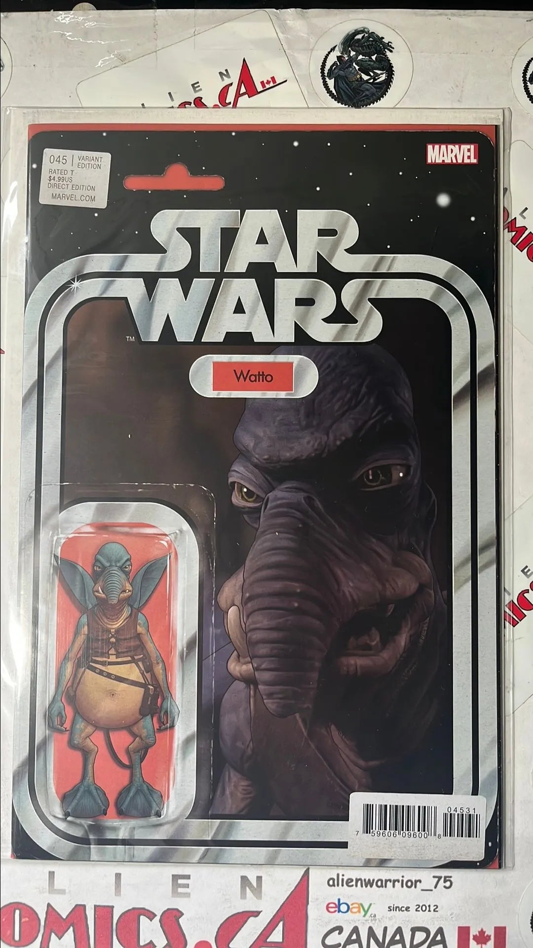 Star Wars (Action Figure Variant #45 Watto NM)
