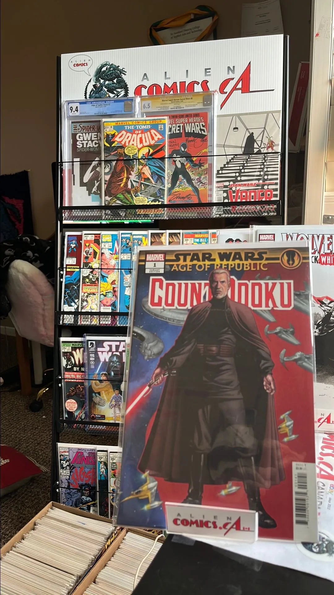 Age of Republic (#1M Count Dooku McKone Puzzle Piece Variant NM)