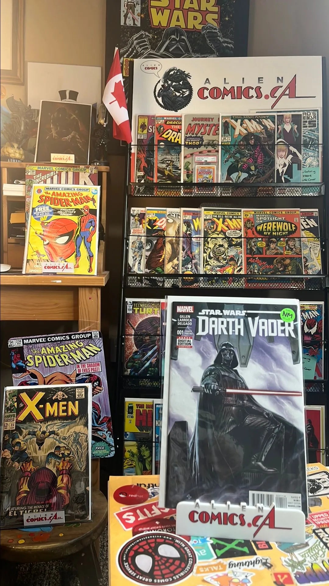 Darth Vader (#1 Marvel 2015 4th Print Purple Variant HTF NM)