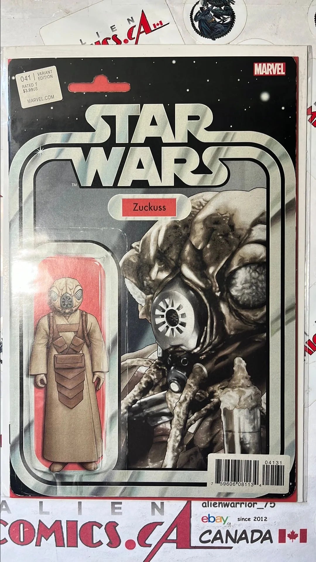 Star Wars (Action Figure Variant #41 Zuckuss HTF NM-)
