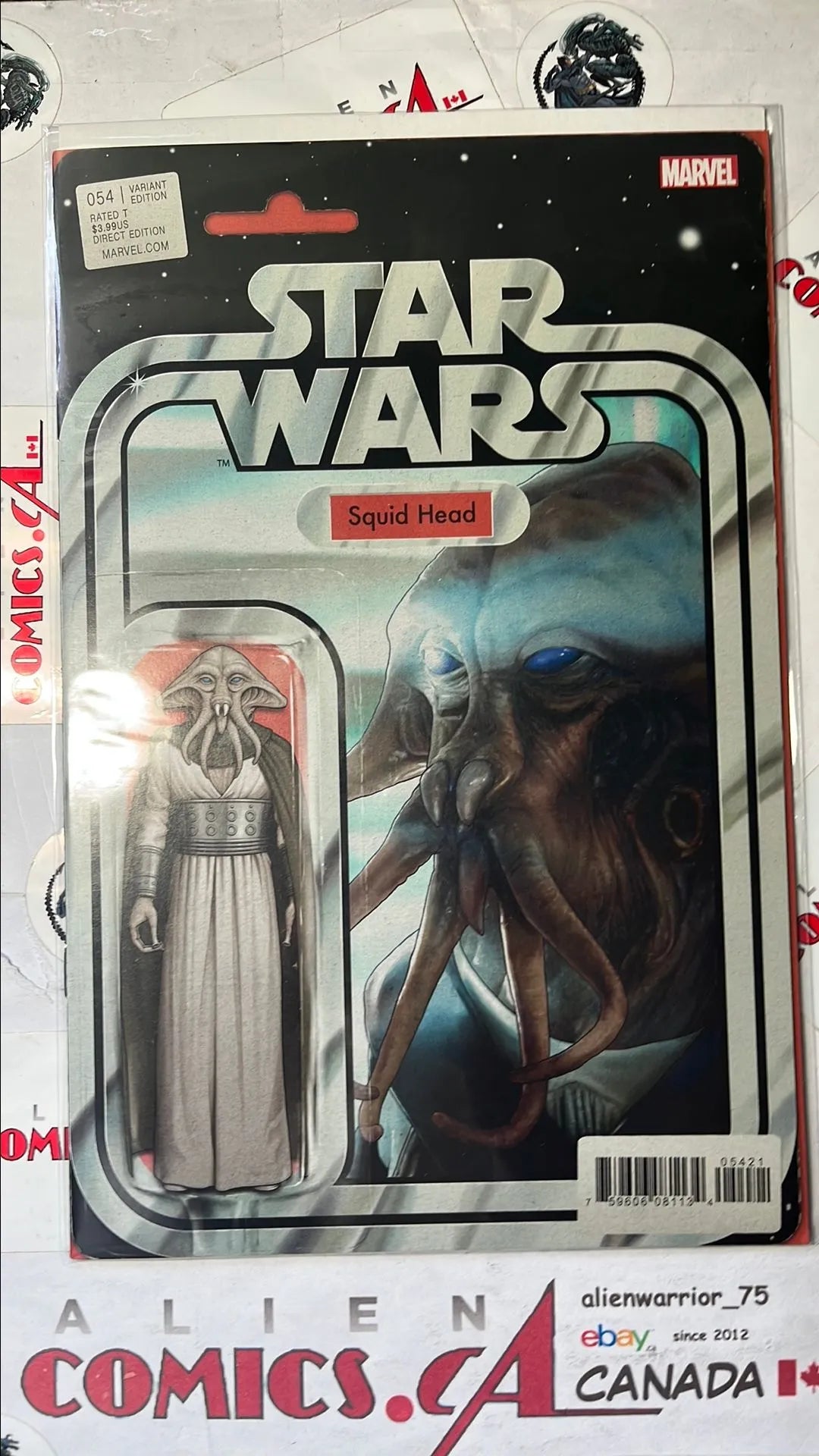 Star Wars (Action Figure Variant #54 Squid Head NM)