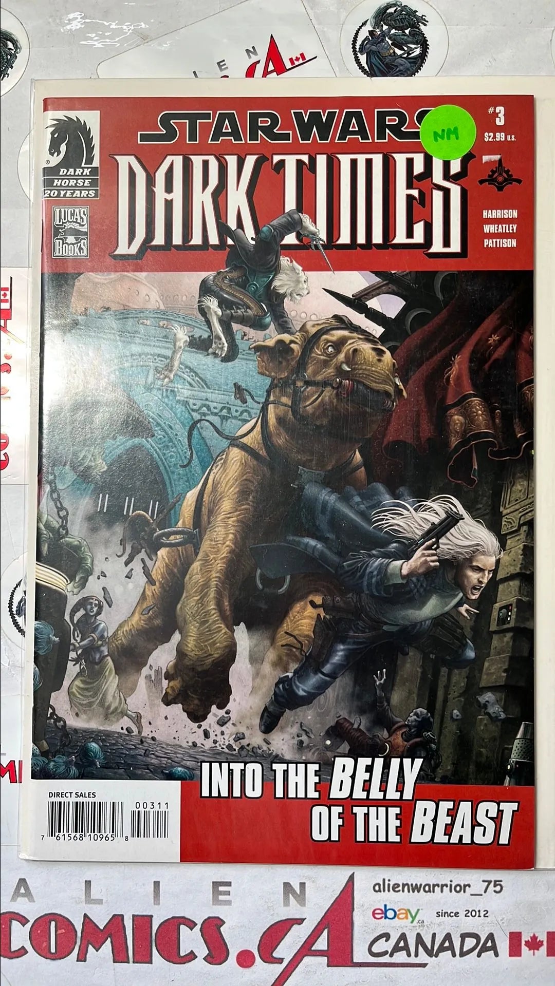 Dark Times (#3 Dark Horse 2006 The Path to Nowhere 3 Into the Belly Of the Beast NM)