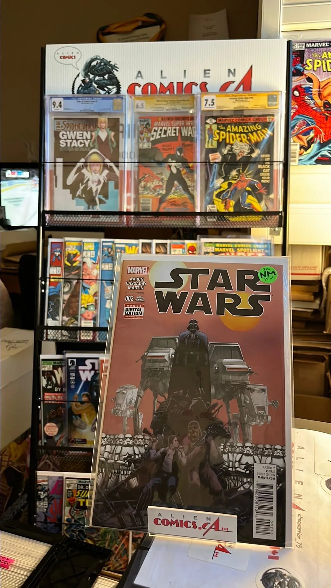 Star Wars (#2 Marvel 2015 5th Print Pink NM)