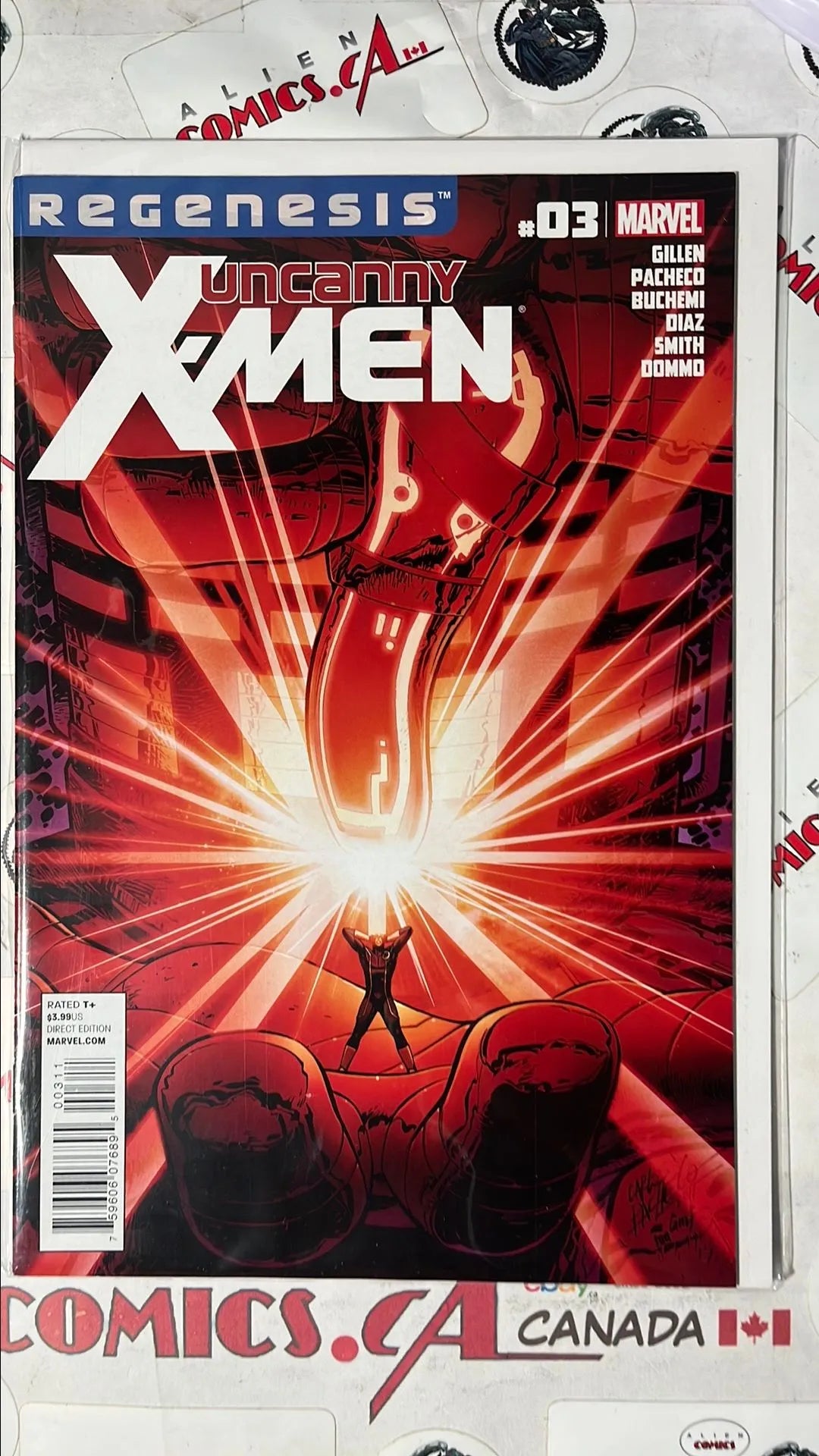 Uncanny X-men (#3 Marvel 2011 Regenesis Mini Cyclops NM)