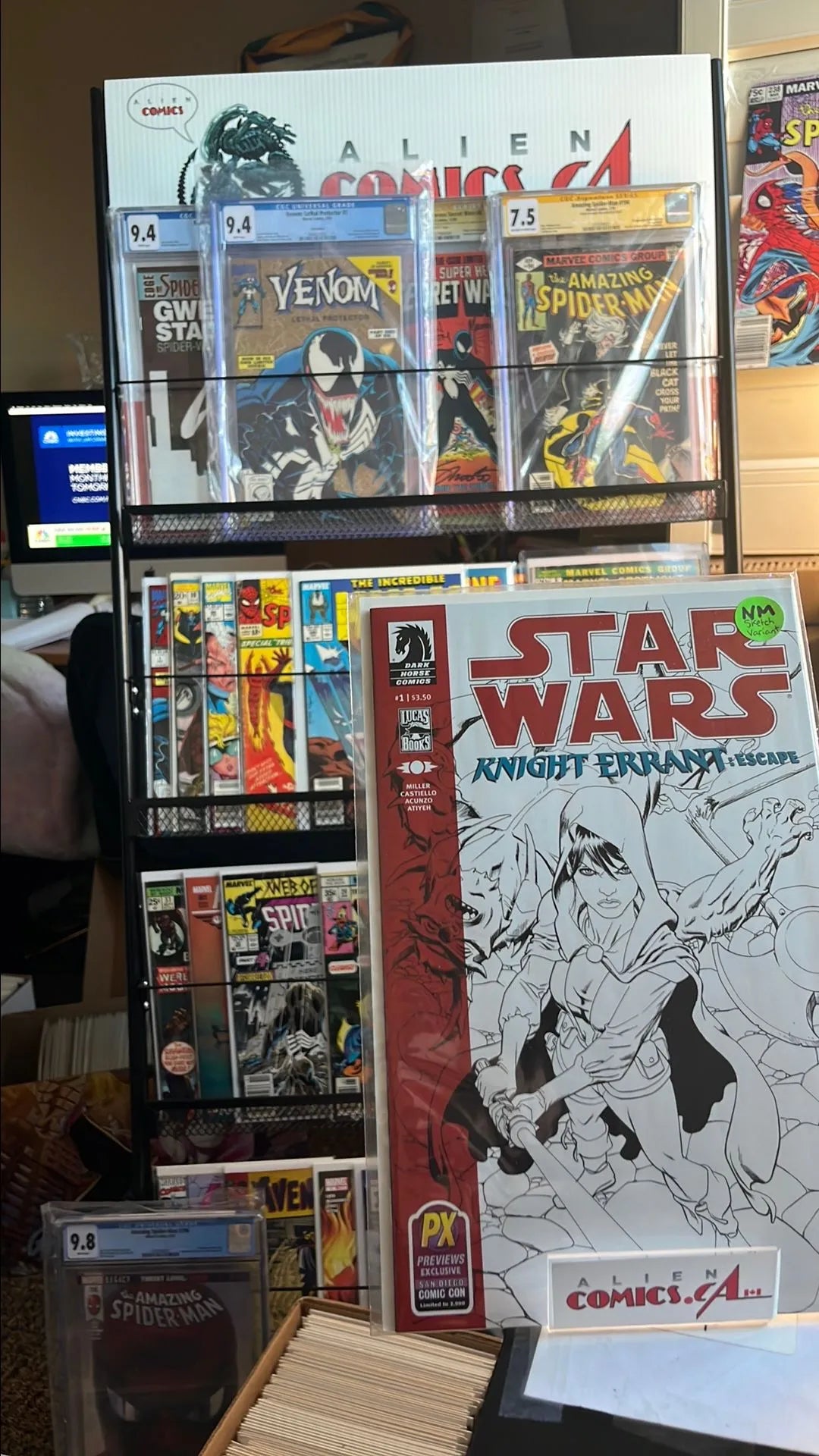 Knight Errant: Escape (#1S SDCC 2012 Sketch Variant NM)