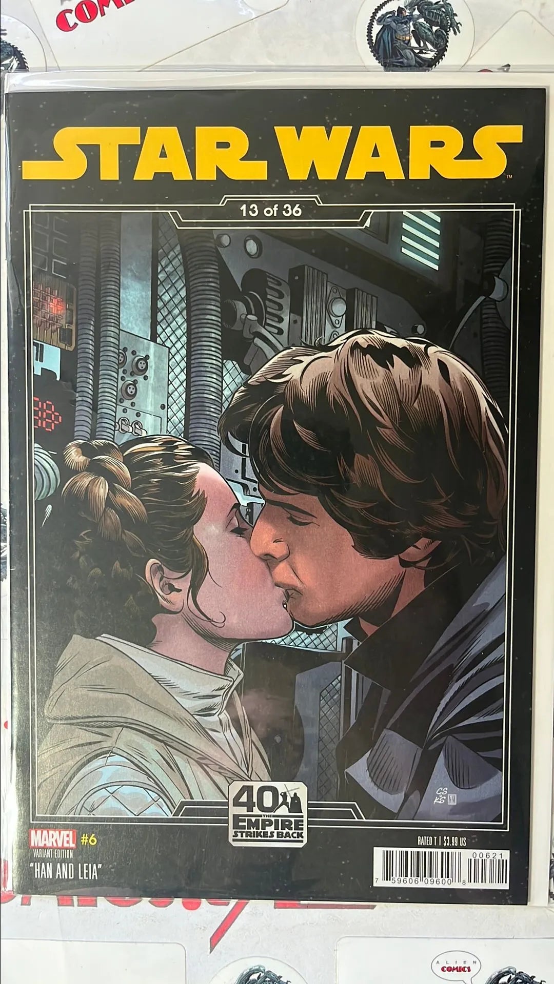 40th Anniversary ESB (#13 Han and Leia NM)