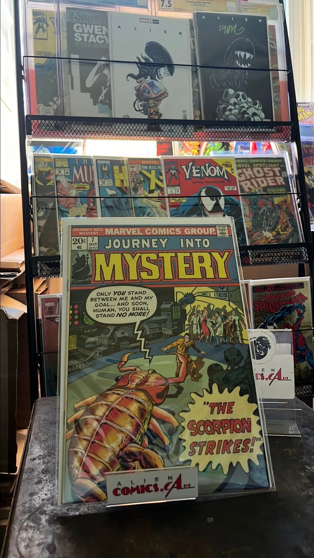 Journey into Mystery (#7 The Scorpion Strikes! VF-)