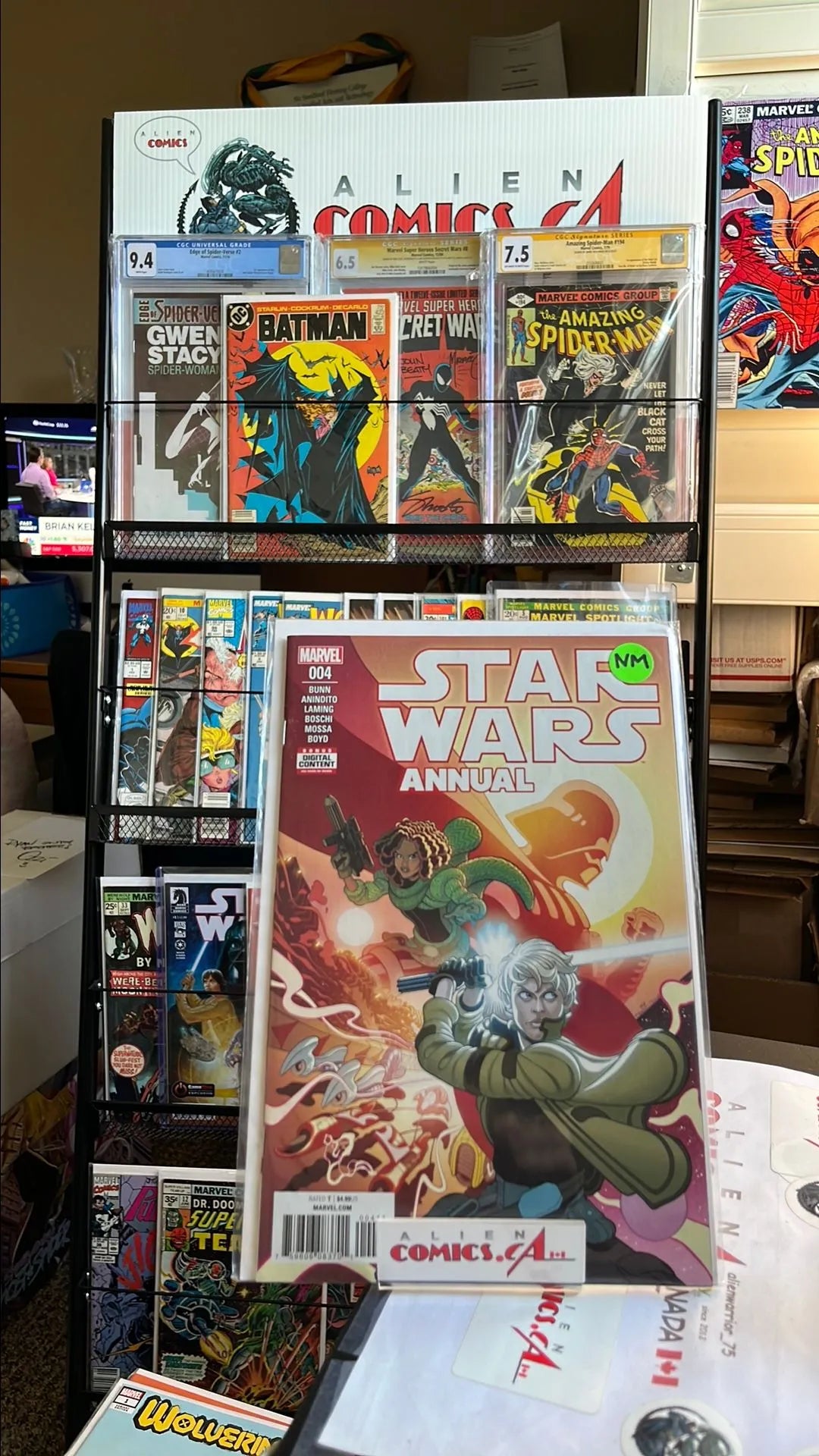 Star Wars (#4 Marvel 2015 Annual Sana Starros & Luke Skywalker NM)