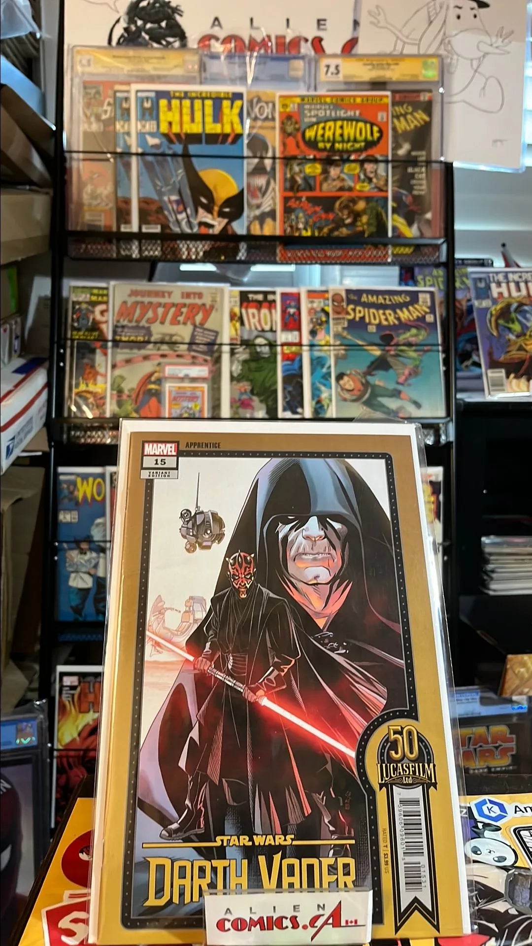 Apprentice (Star Wars #15 50th Lucasfilm Anniversary Variant NM)