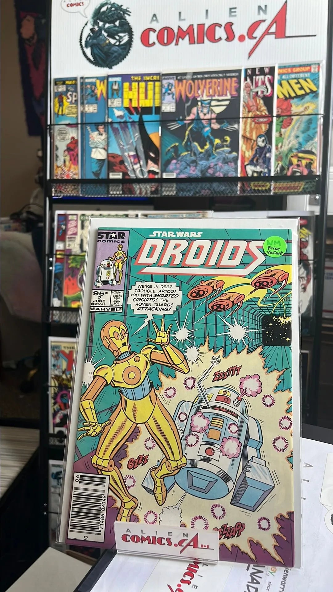 Droids Marvel 95¢ Canadian Price Variant #2 NM)