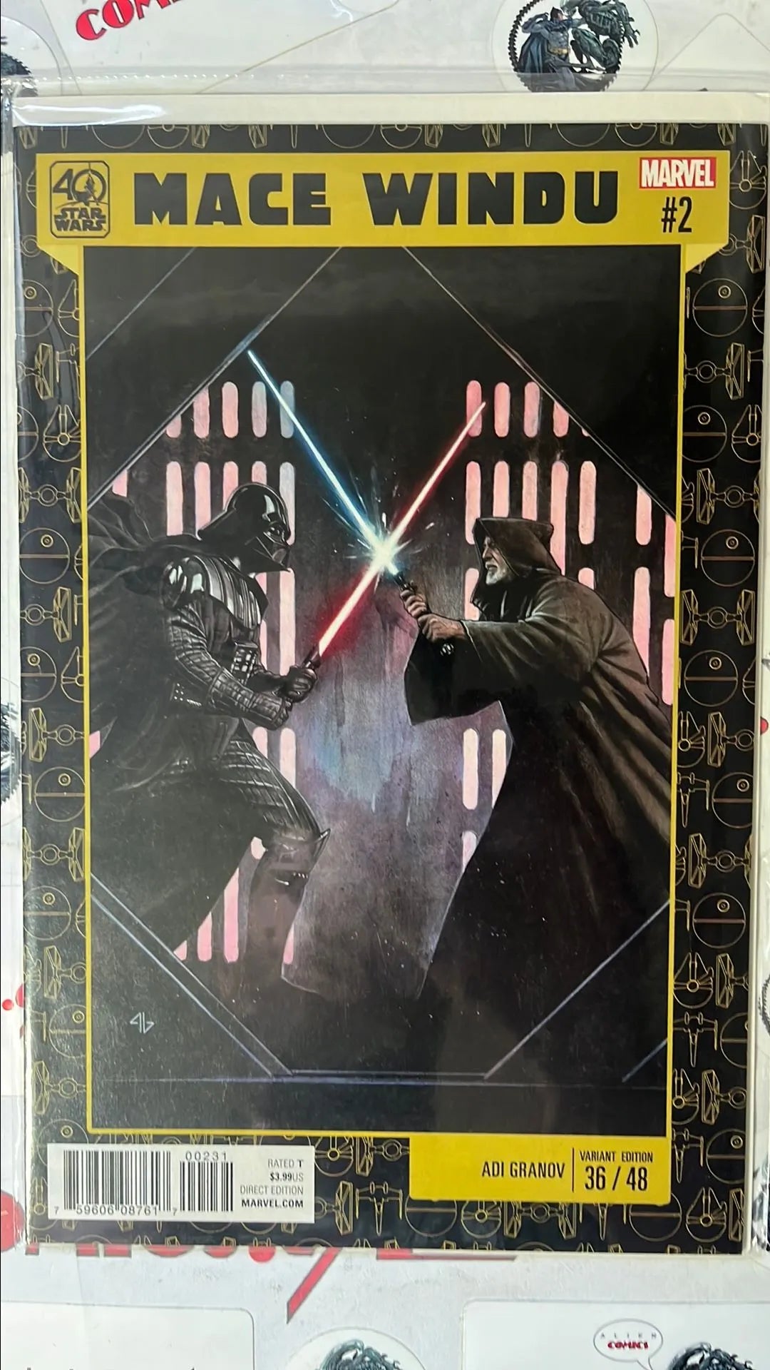 40th Anniversary ANH (#36 Mace Windu #2 NM)