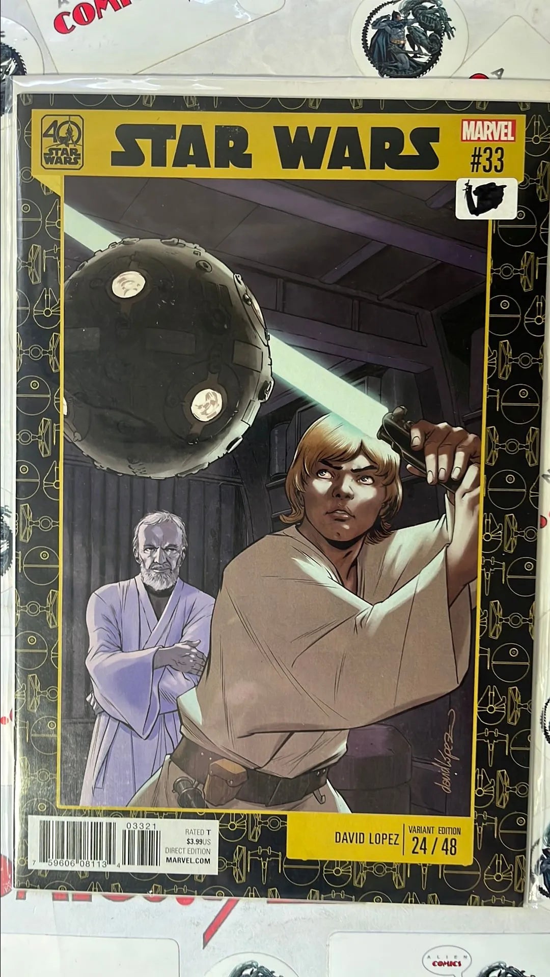 40th Anniversary ANH (#24 Star Wars #33 NM)