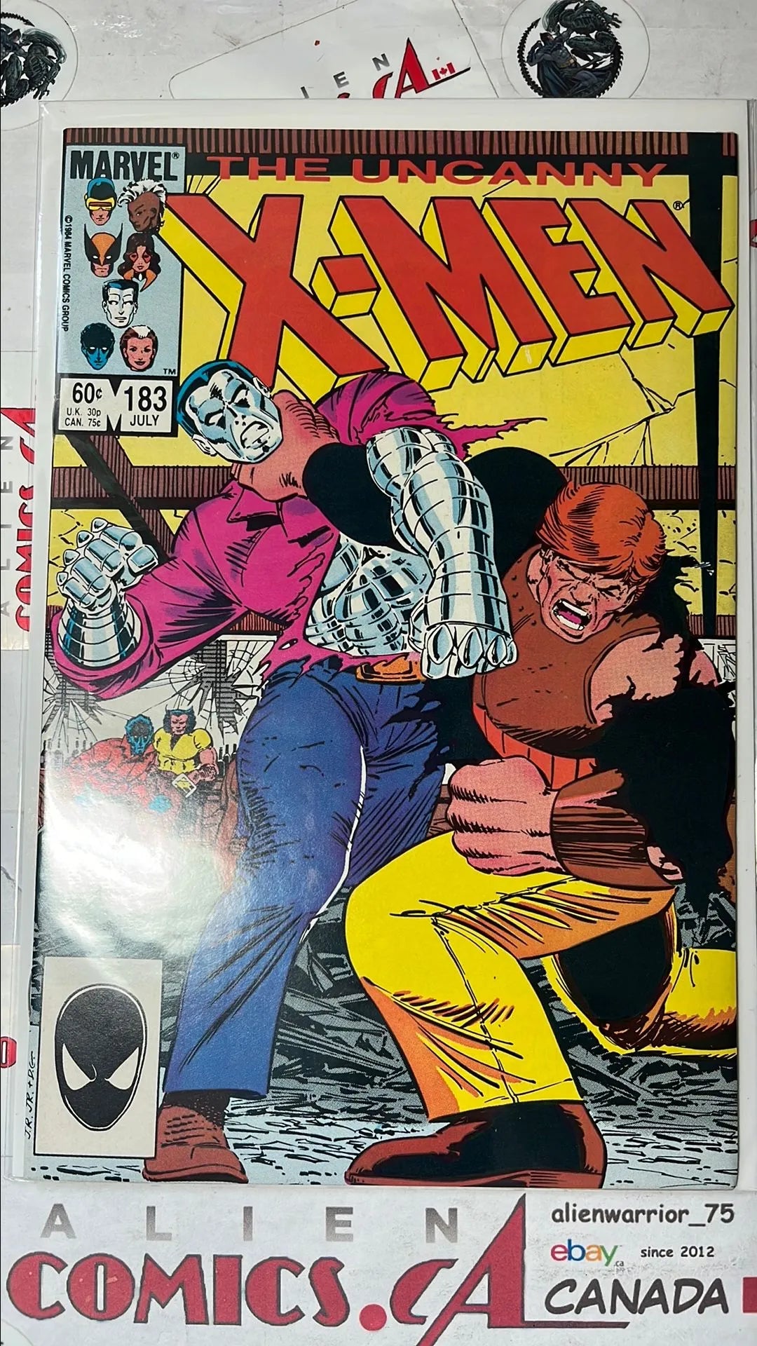 Uncanny X-men (#183 Direct Edition Colossus vs. Juggernaut VF)