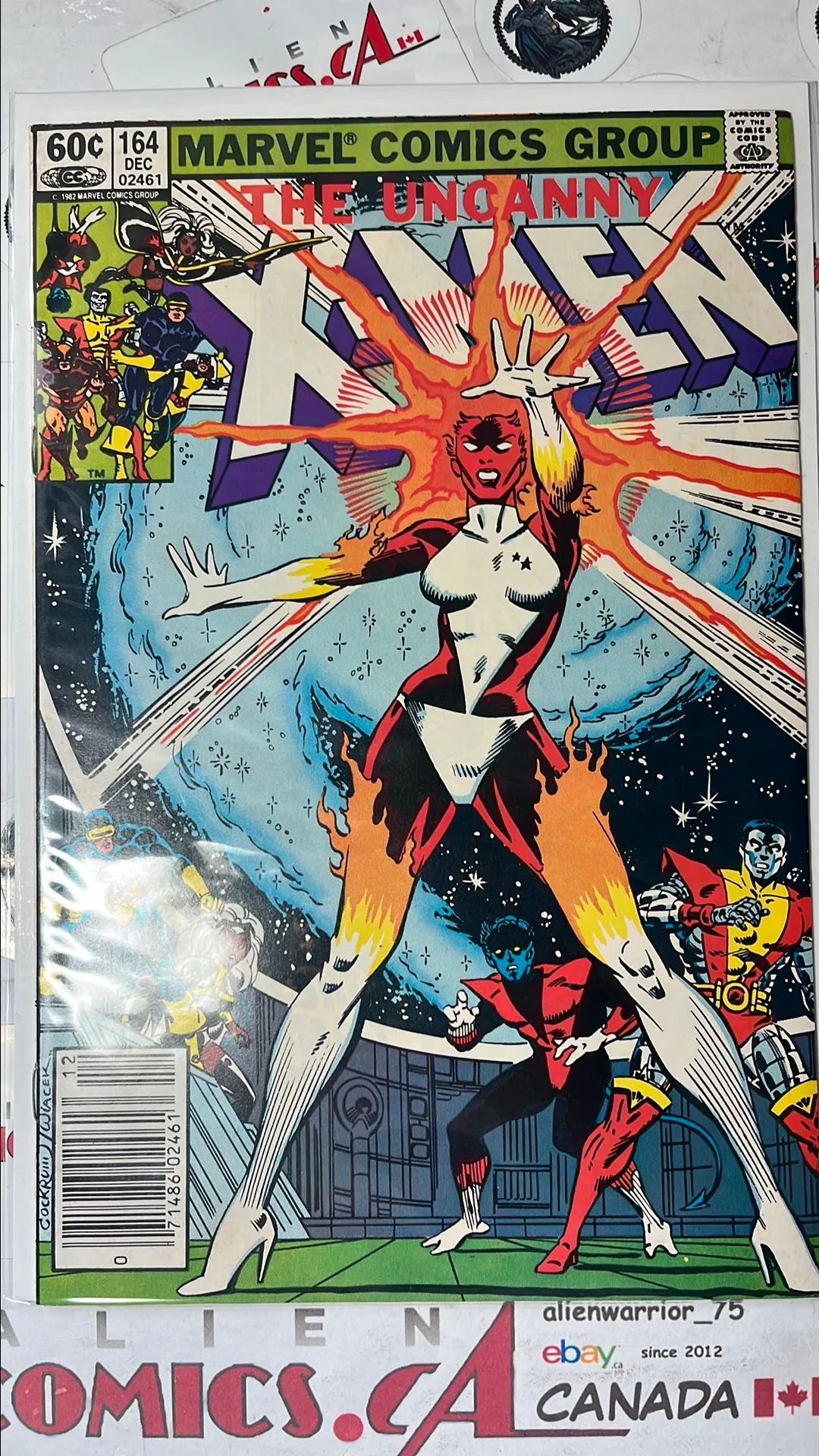 Uncanny X-men (#164 Newsstand Edition 1st app. Ms. Marvel VF)