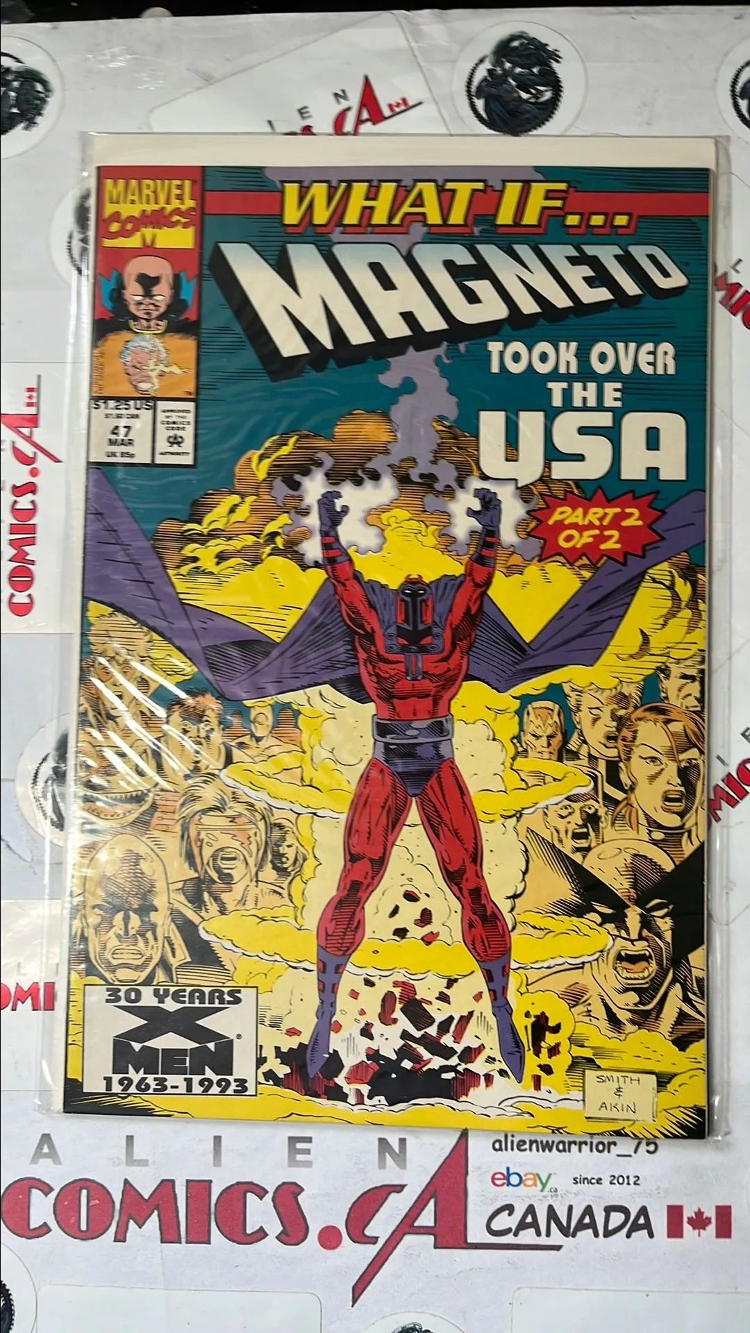 What ...If? (#47 Magneto Took Over The USA? Direct Edition VF+)