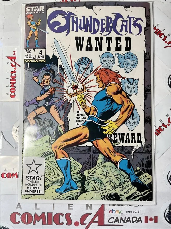 Thundercats (#4 Star Comics 1996 Manufacturing ERROR Double Cover NM)