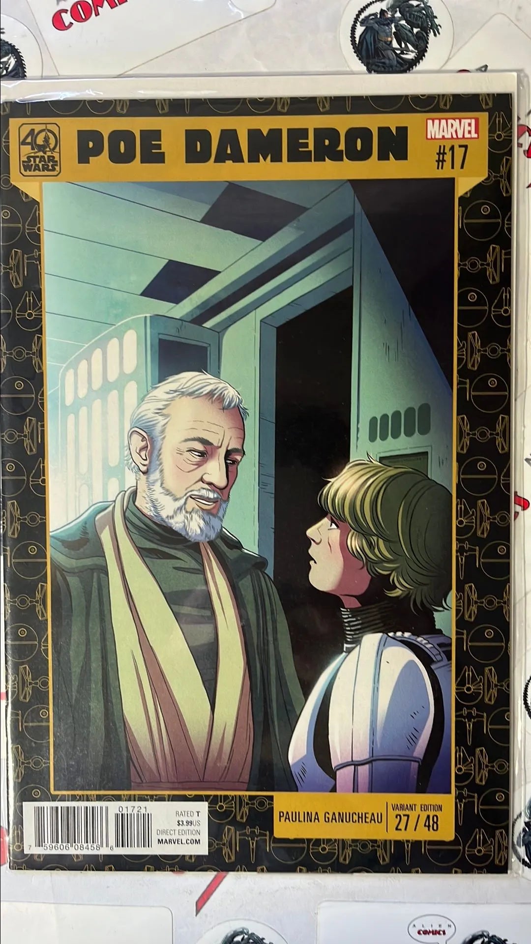 40th Anniversary ANH (#27 Poe Dameron #17 NM)
