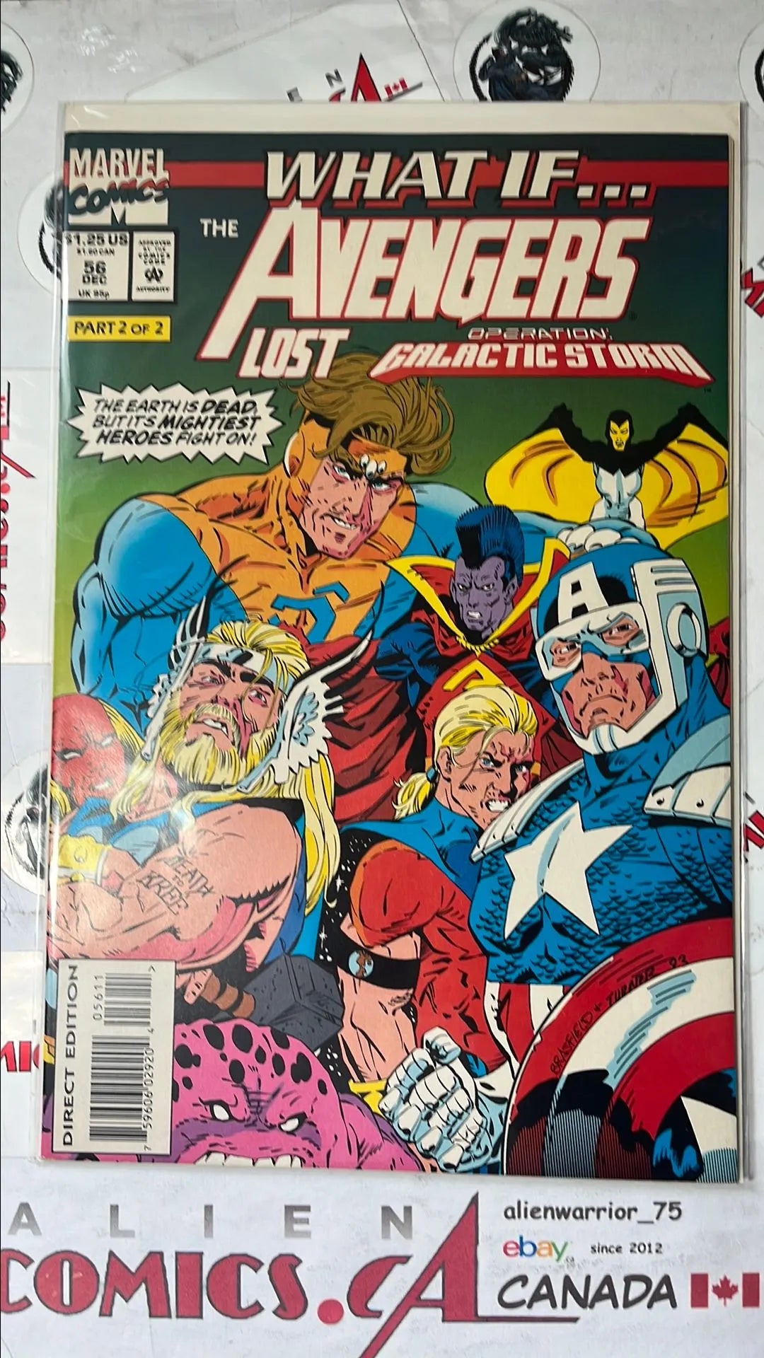 What ...If? (#56 The Avengers Lost Operation: Galactic Storm? Part 2 Direct Edition VF+)