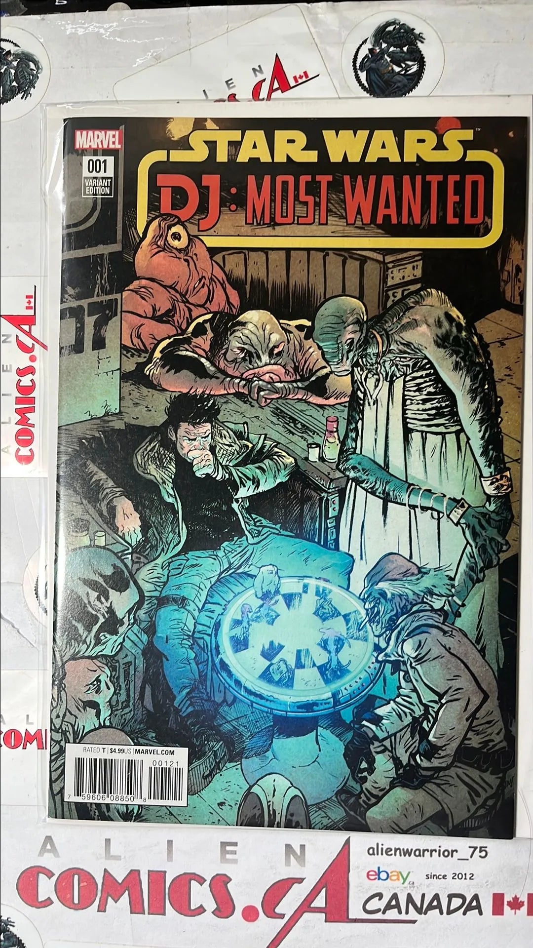DJ: Most Wanted (One-Shot Artist cover A Variant NM)
