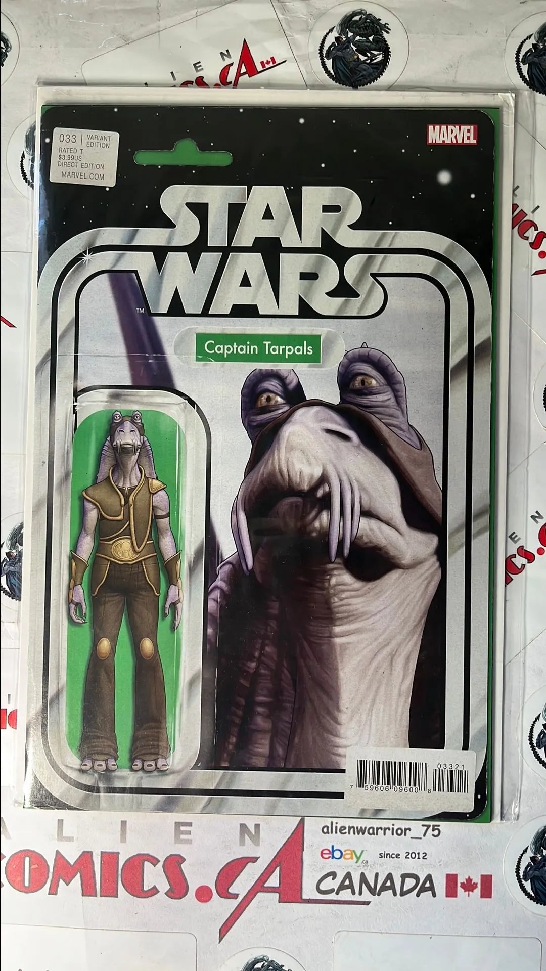Star Wars (Action Figure Variant #33 Captain Tarpals NM)