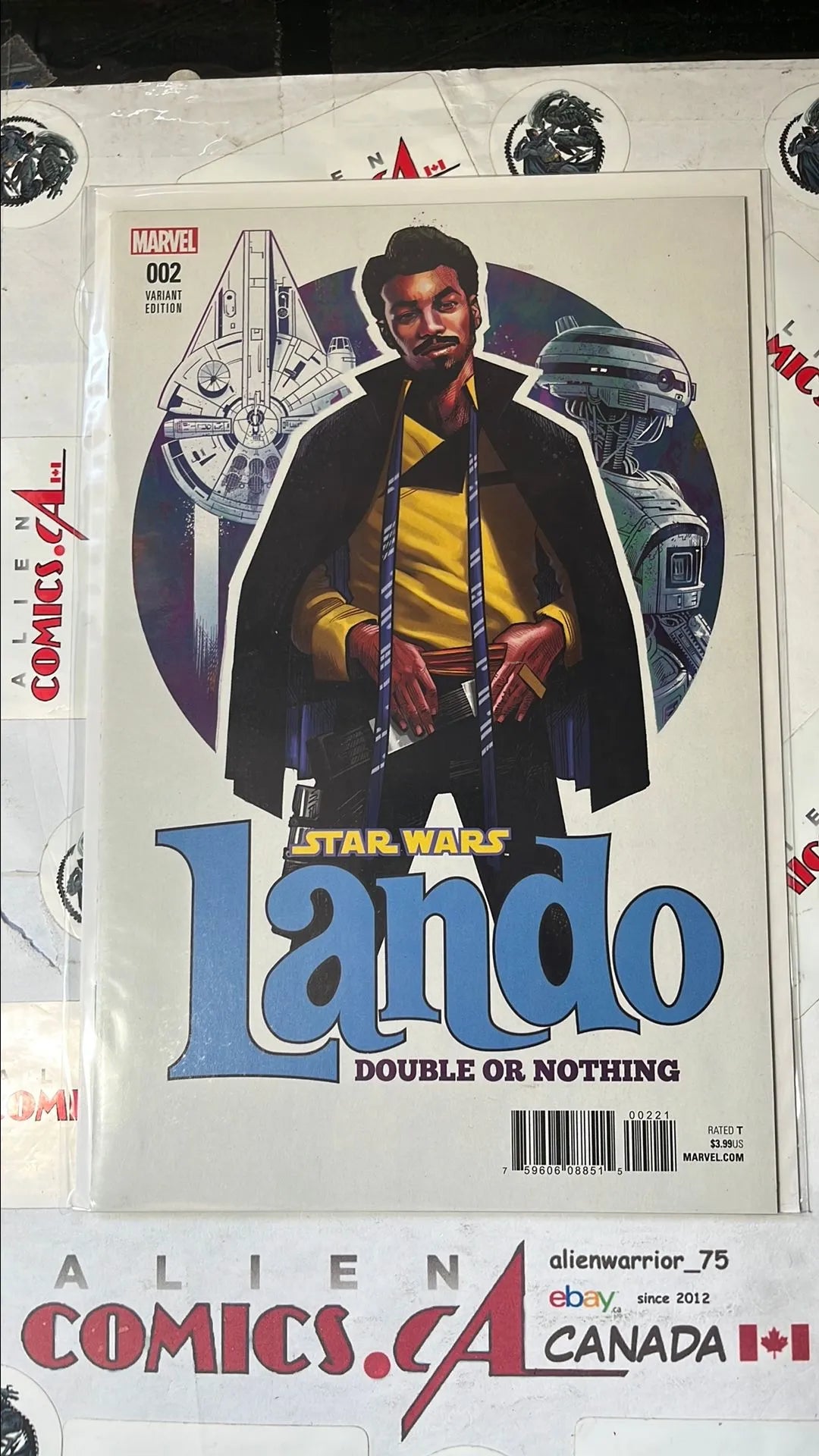 Lando: Double or Nothing (#2S Cameron Stewart 1:25 Variant NM)