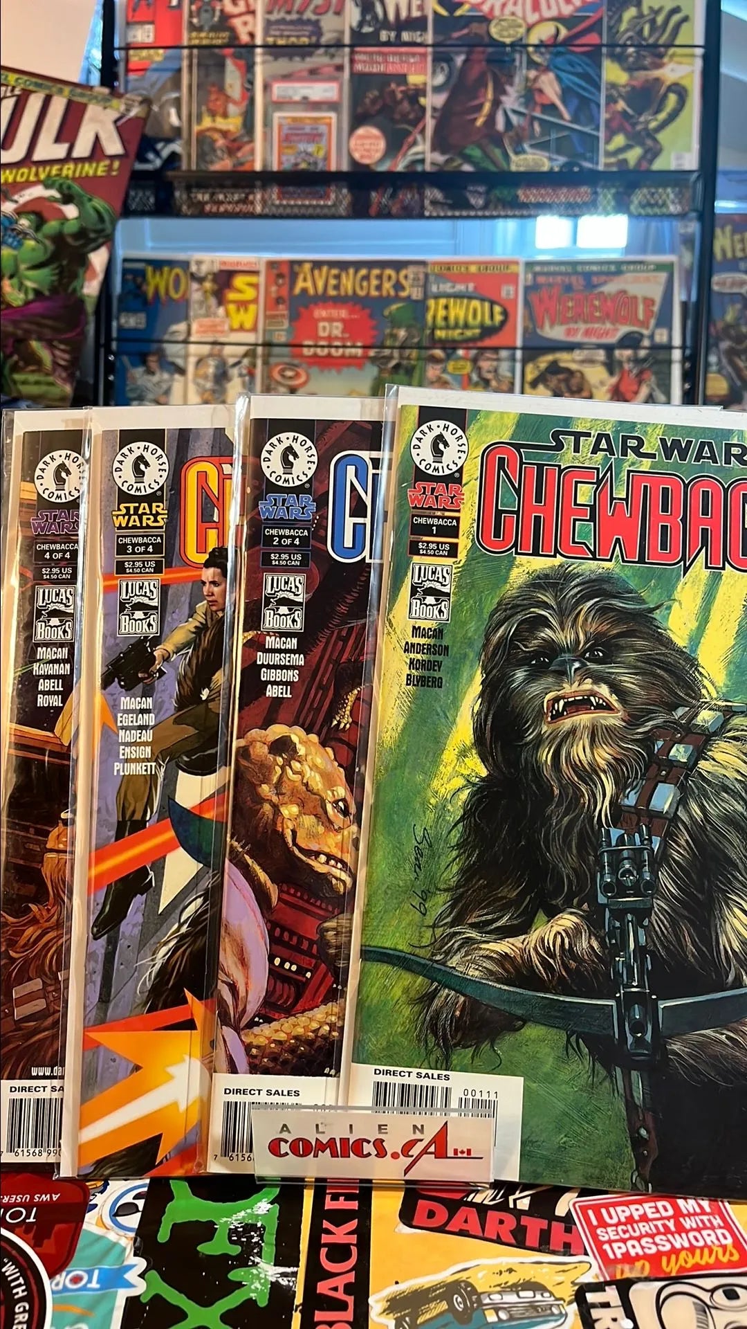 Chewbacca (#1 Original Solo Series Complete Series 1-4 NM)
