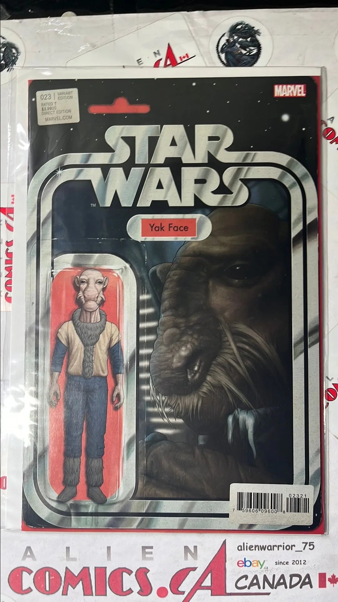Star Wars (Action Figure Variant #23 Yak Face NM)