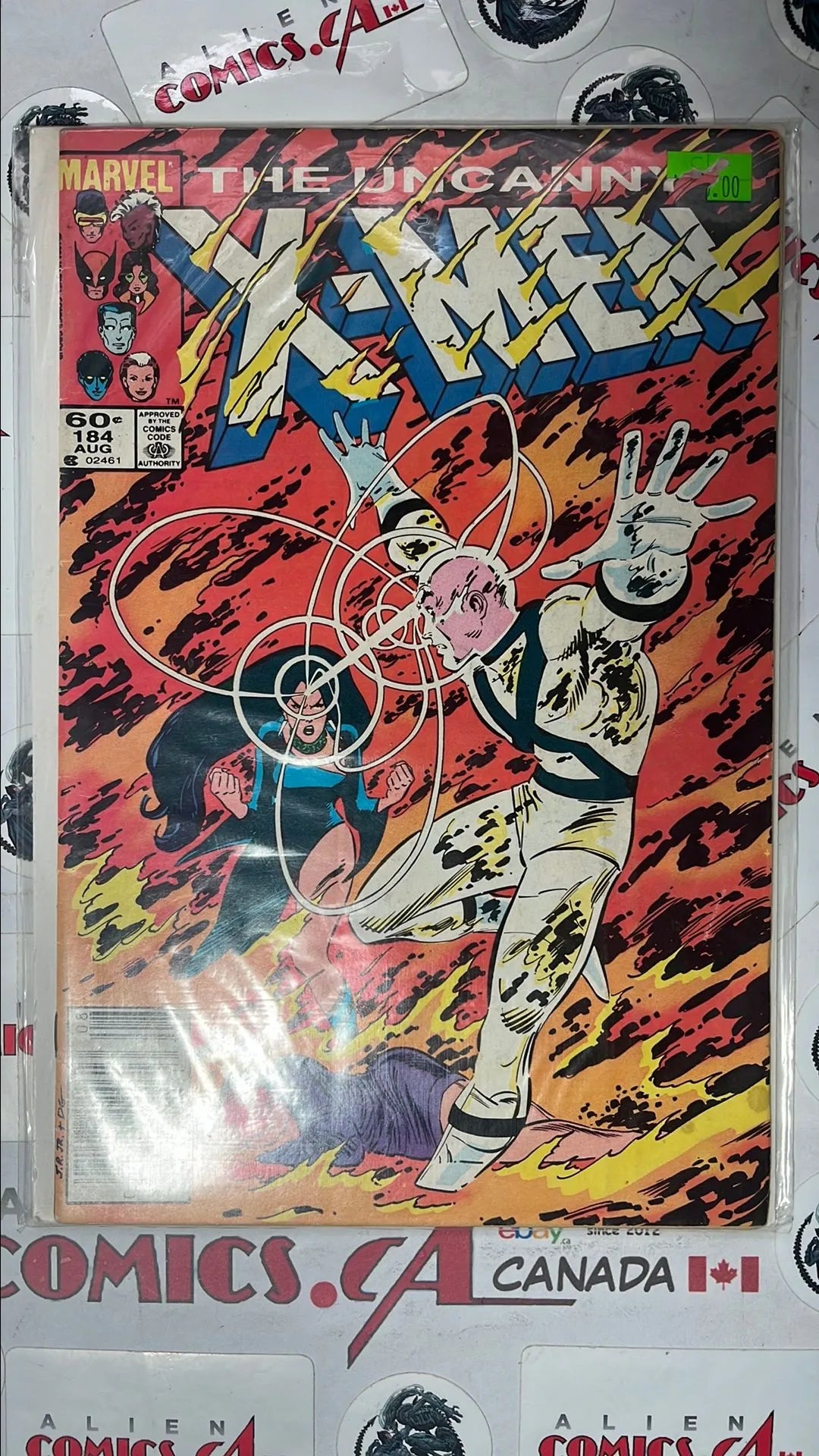 Uncanny X-men (#184 Newsstand Edition 1st app. Forge & Naze VF)