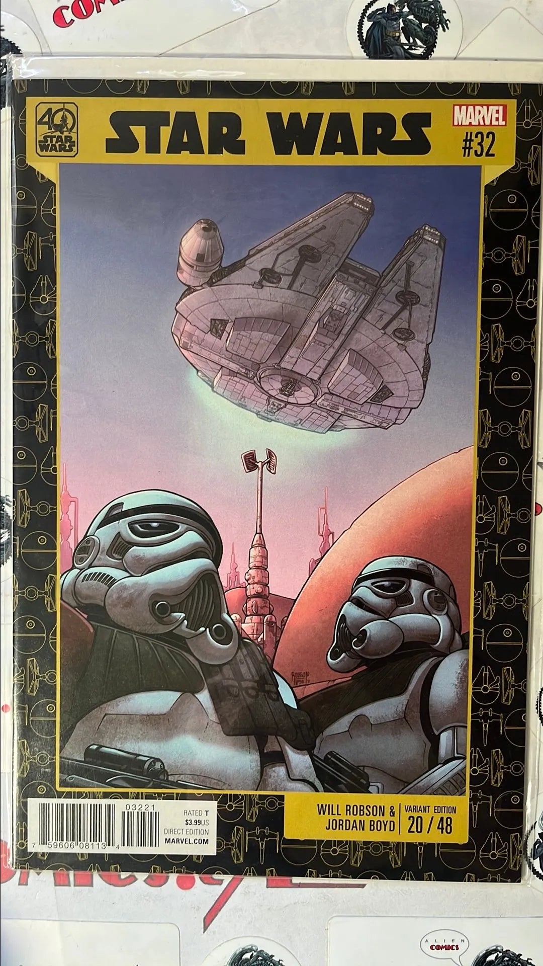 40th Anniversary ANH (#20 Star Wars #32 NM)