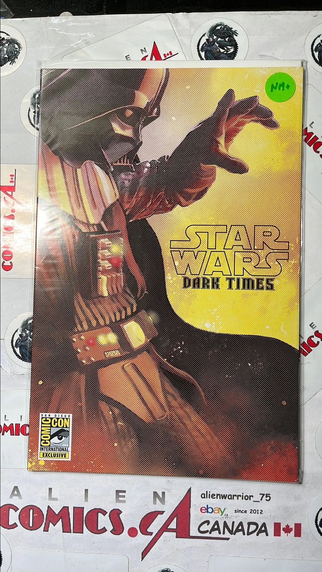Dark Times (#28S Dark Horse 2013 A Spark Remains 1 SDCC 2013 Exclusive Darth Vader Variant NM)