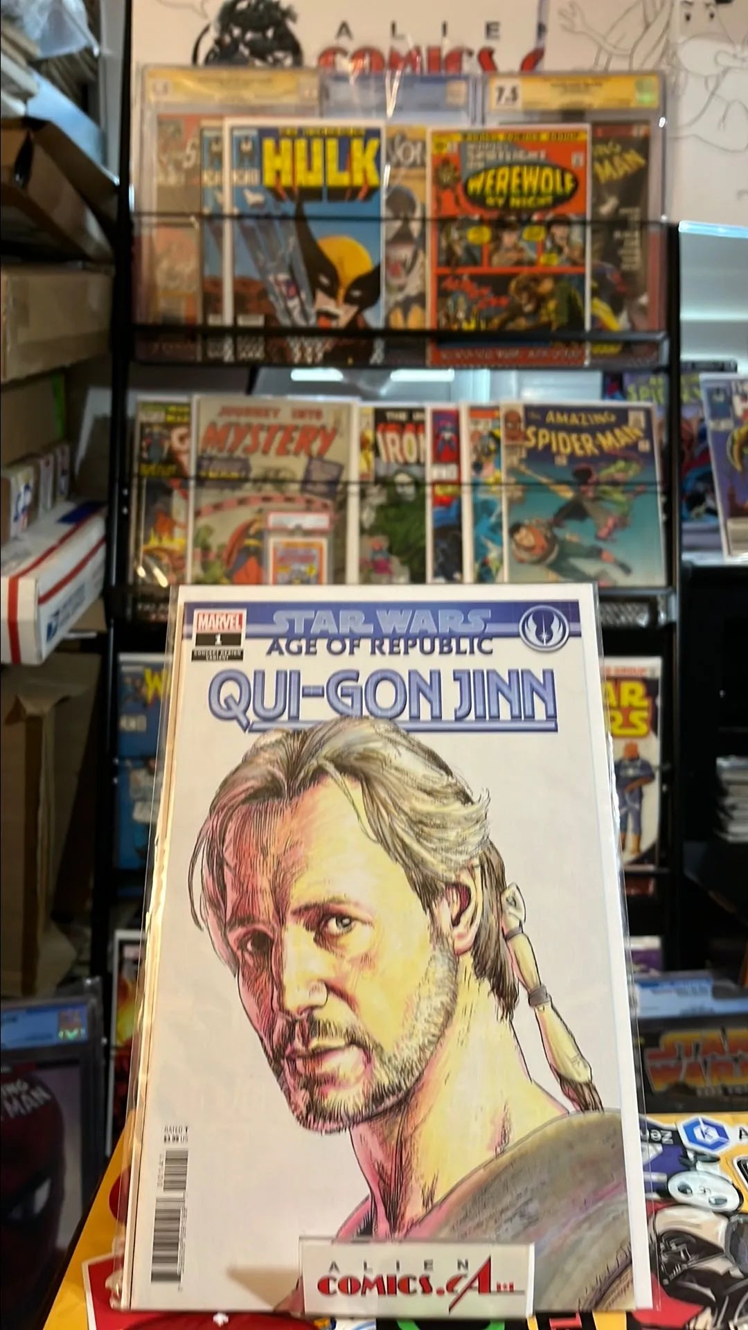 Age of Republic (#1D Qui-Gon Jinn McCaig Concept Design Variant NM)
