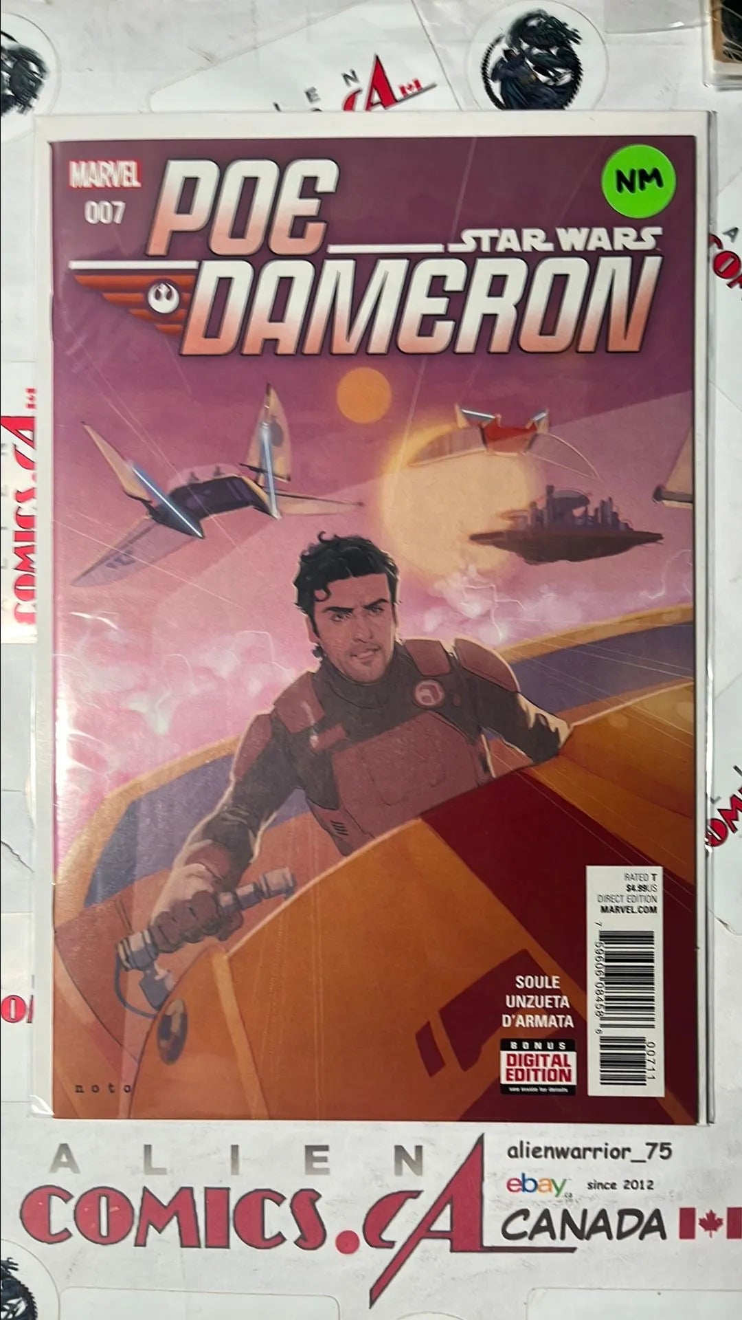 Poe Dameron (#7 Marvel 2015 NM)(Poe Dameron (#7 Marvel 2015 NM))